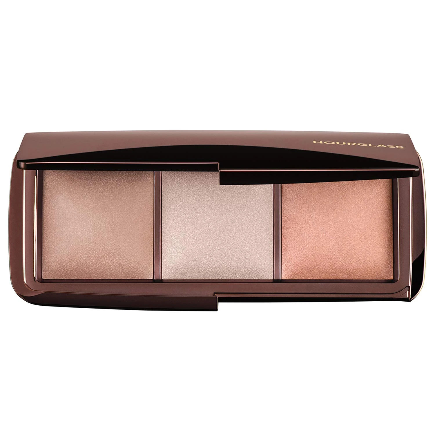Amazon.com: Hourglass Ambient Lighting Palette. Three-Shade Highlighting Palette for Your Best Complexion.Cruelty-Free and Vegan. VOL 1 : Beauty & Personal Care