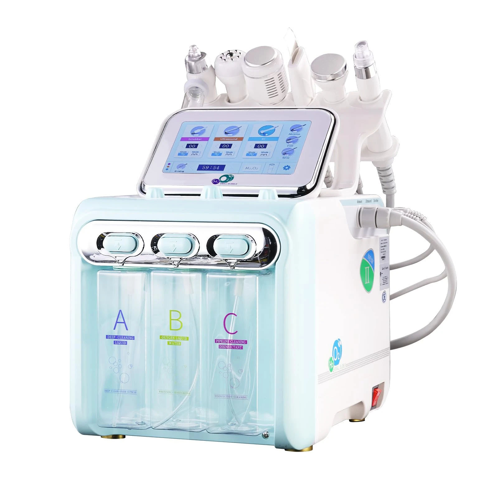 Amazon.com: Hydrogen Oxygen Facial Care Machine Professional 6 in 1 Machine, Face Skin Care Devices for Home Beauty Salon : Beauty & Personal Care