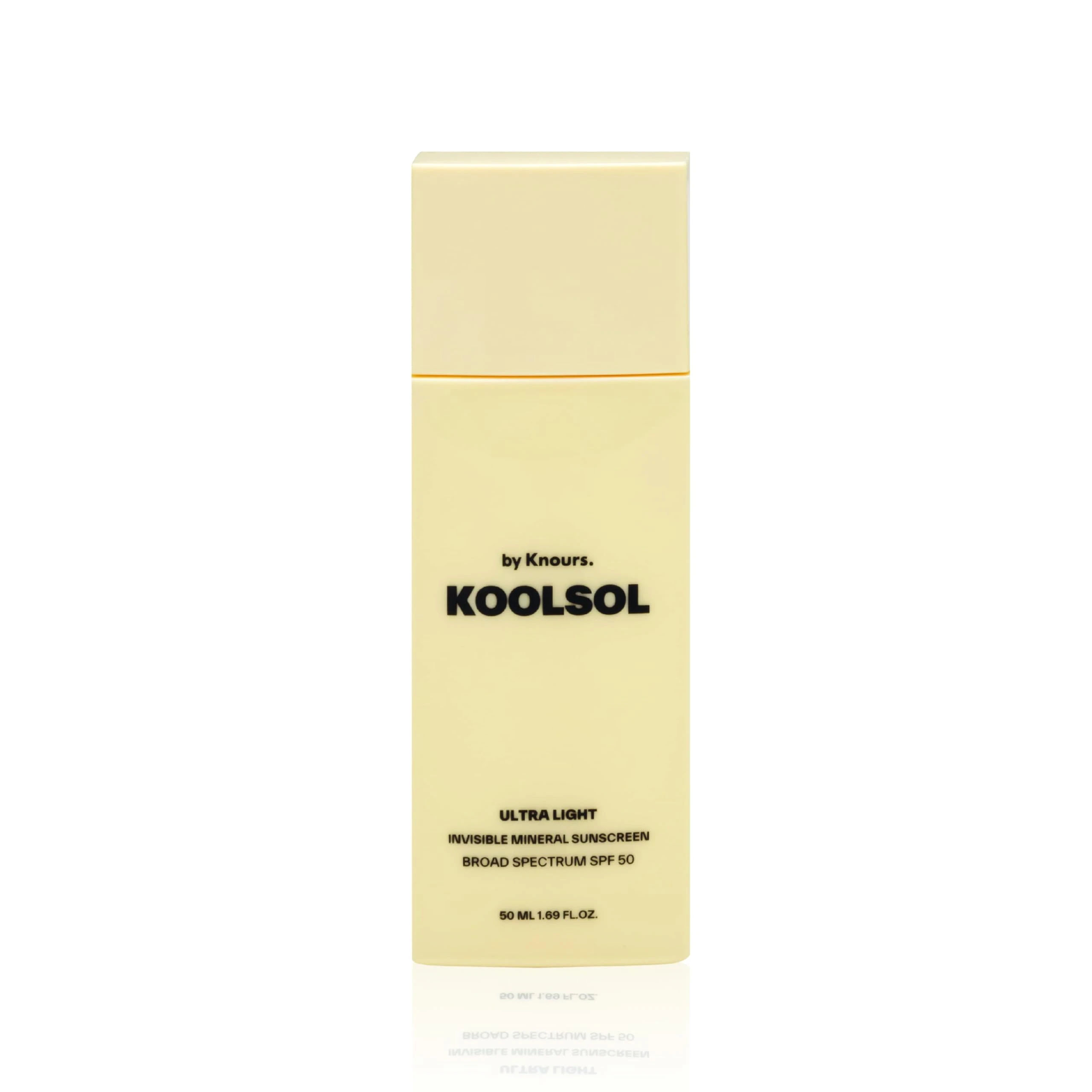 Amazon.com: KOOLSOL by Knours | Zero White Cast | Mineral | Reef Safe | Korean Face Sunscreen SPF 50 | Made in USA | FDA OTC Registered | Aloe + Centella + Panthenol + Niacinamide | Sensitive Skin | 1.69oz : Beauty & Personal Care
