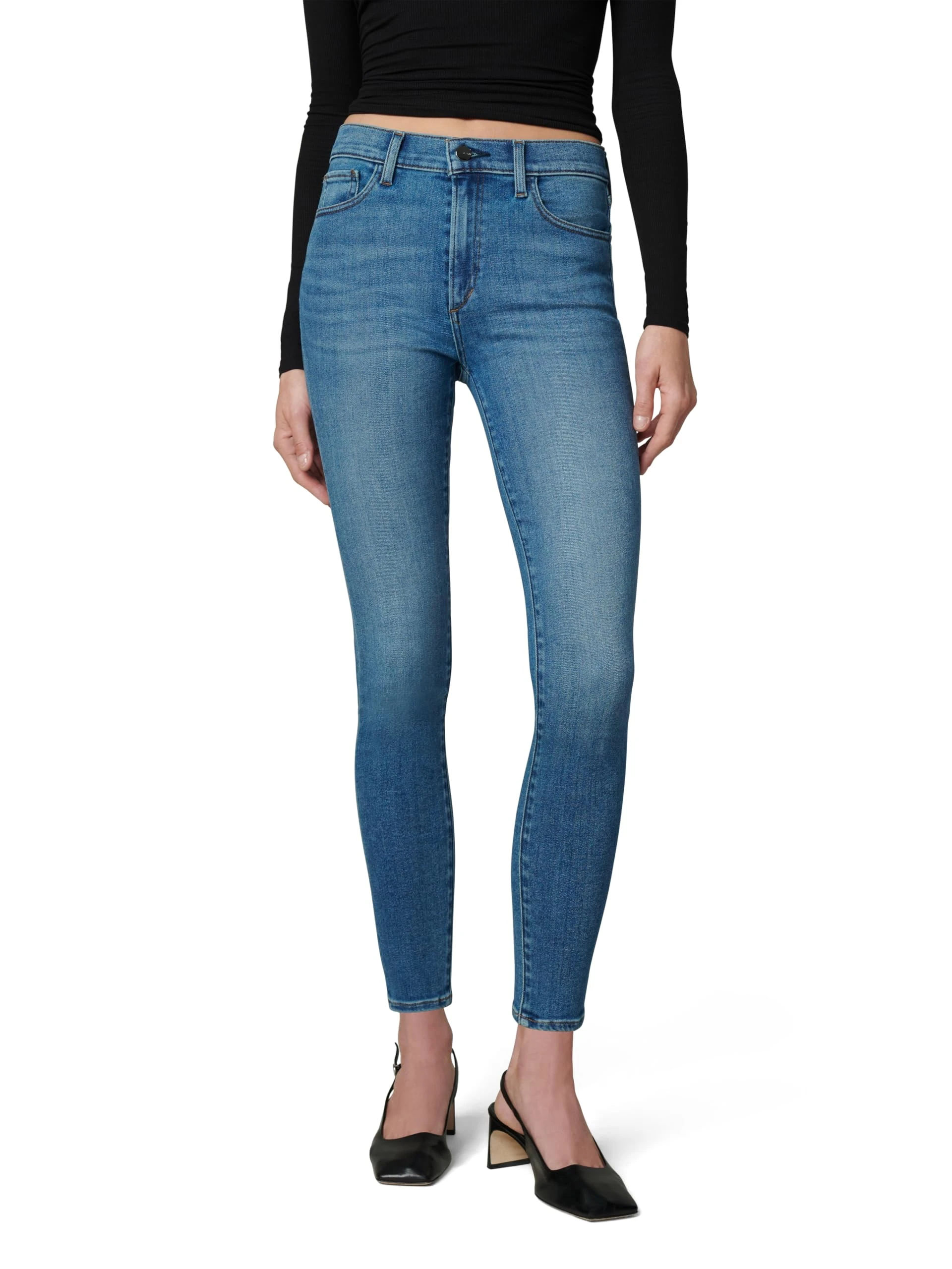 Joe's Jeans Women's The Charlie High Rise Skinny Jean, Impressed, 28 at Amazon Women's Jeans store