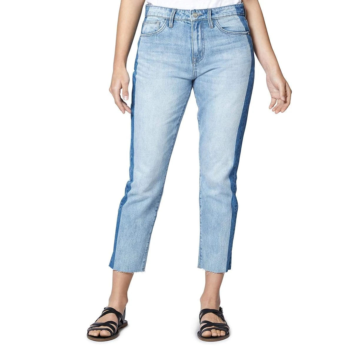 Sanctuary Clothing Womens Charli Shadow Straight Leg Jeans, Blue, 25 at Amazon Women's Jeans store