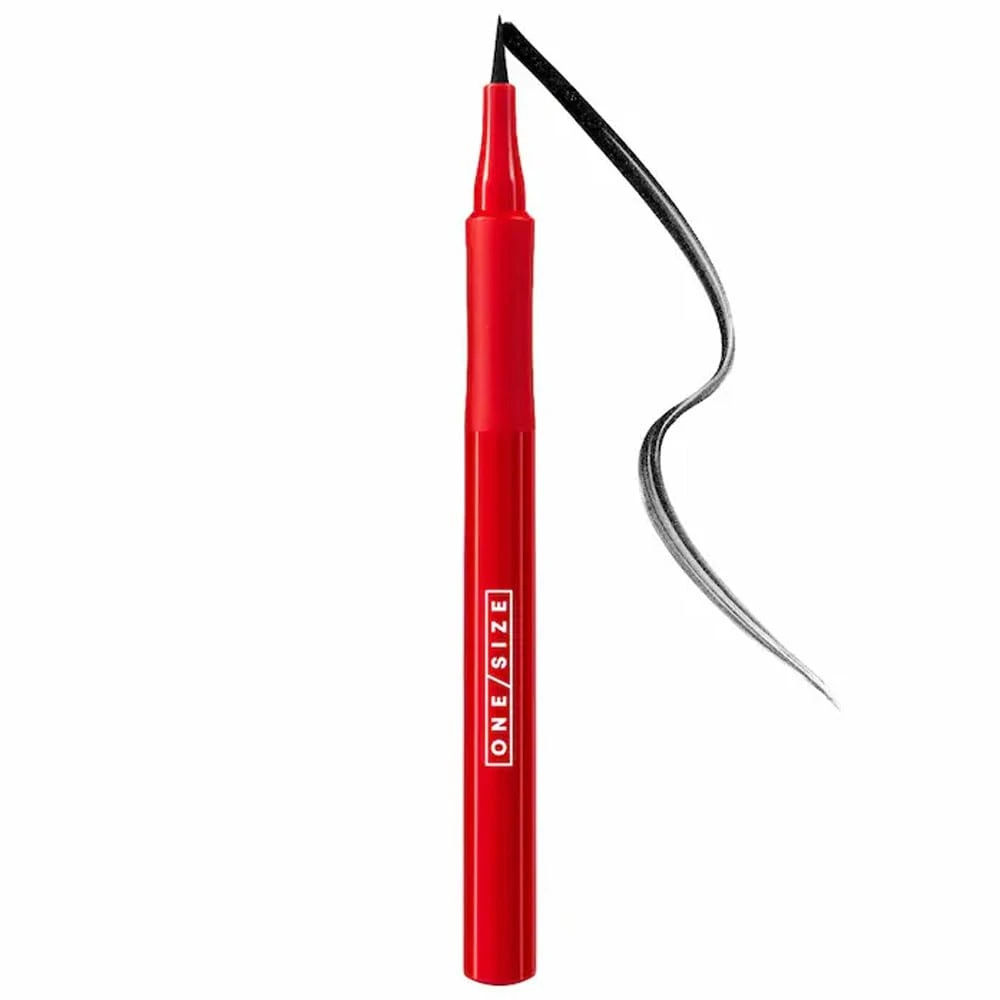 O/S by P-Starr - Point Made Waterproof & Long-wearing, Liquid Eyeliner Pen Color: Bodacious Black (matte black) - Size: (0.04 oz / 1.2 ml)