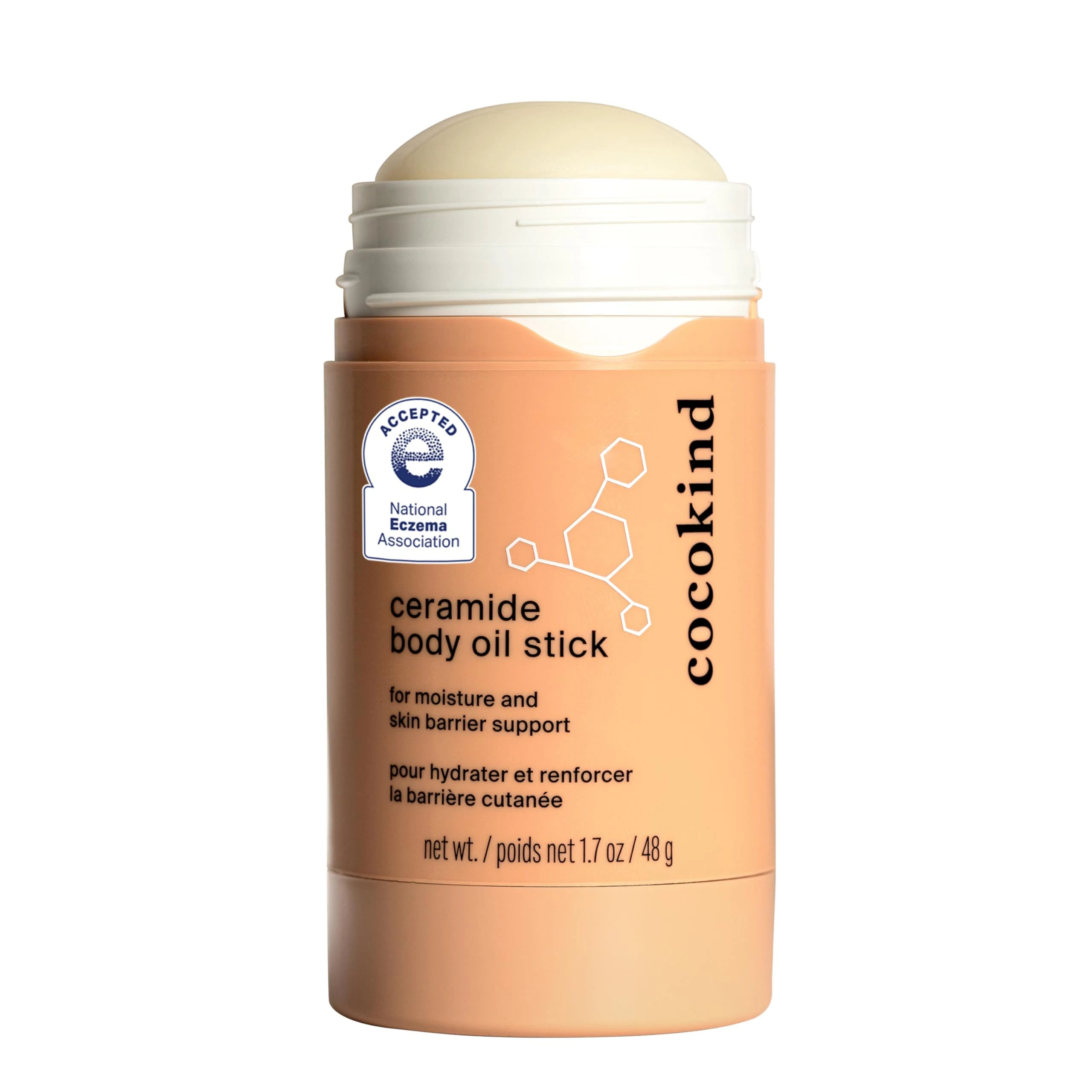 Amazon.com : Cocokind Ceramide Body Oil Stick, Mess-Free Moisturizer, All Skin Types including Sensitive Skin, Fragrance Free, Cruelty Free, Vegan, 1.7 oz : Beauty & Personal Care
