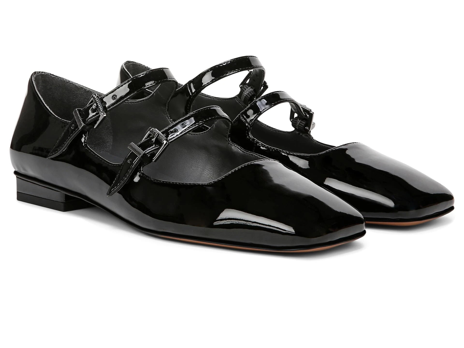 Amazon.com: Franco Sarto, Womens, Tesoro Mary Jane, Black Patent Faux Leather, 5.5, M : Clothing, Shoes & Jewelry