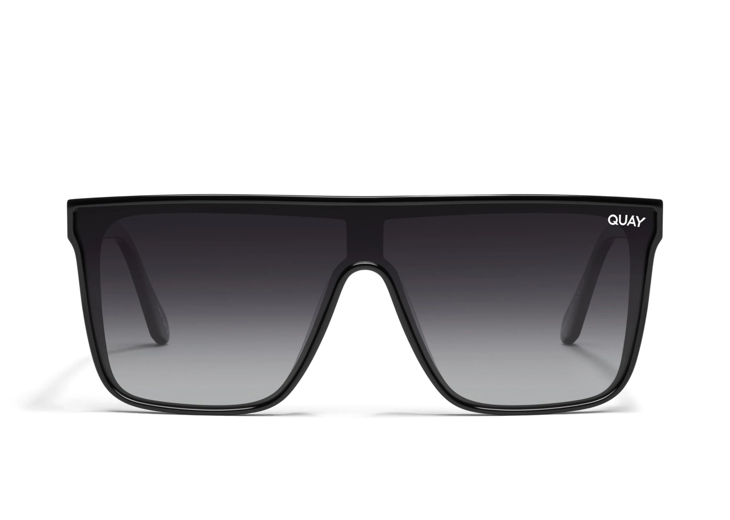 QUAY - Sunglasses for Men & Women, Medium Shield Shades, UV Protected Lenses