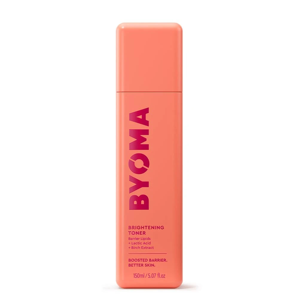 Amazon.com : BYOMA Brightening Toner - Gently Exfoliating & Hydrating Facial Treatment with Lipids & Lactic Acid - Alcohol-Free for Barrier Repair - 5.07 Fl. Oz : Beauty & Personal Care