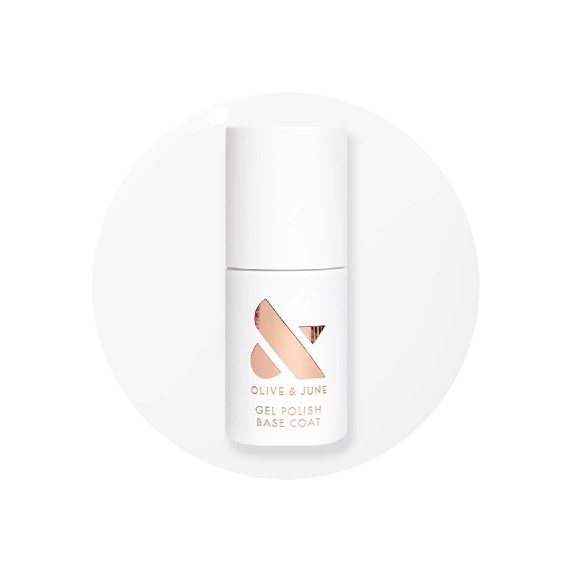 Amazon.com: Olive & June Gel Polish Base Coat | UV LED Nail Lamp Needed | Long Lasting Formula | Up to 21 Days of Wear | No Damage Removal | Salon-Quality Manicure Pedicure at Home |Vegan HEMA-Free Cruelty-Free : Beauty & Personal Care