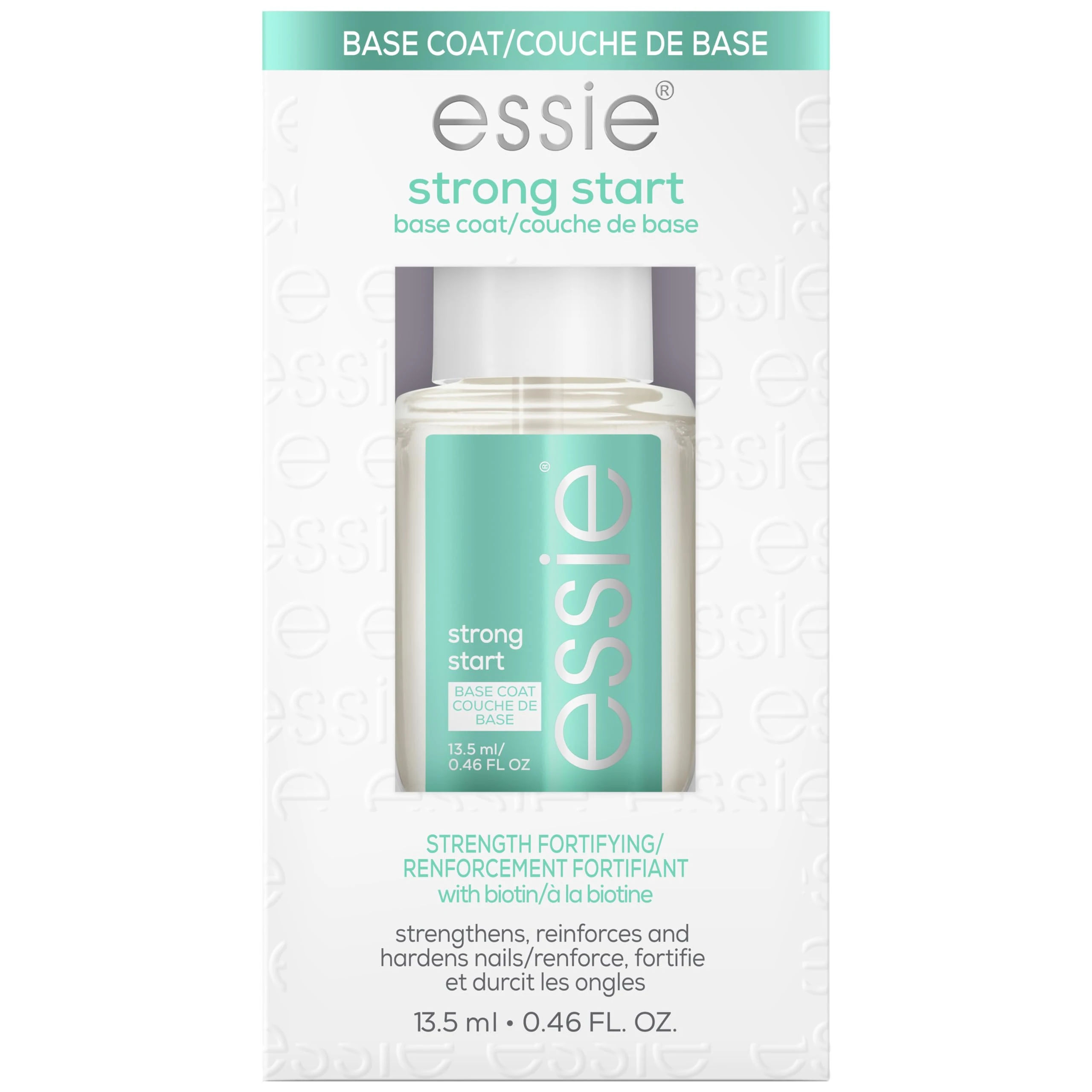 Amazon.com : essie Nail Care, 8-Free Vegan, Strong Start Base Coat, strengthening nail polish, 0.46 fl oz : Beauty & Personal Care