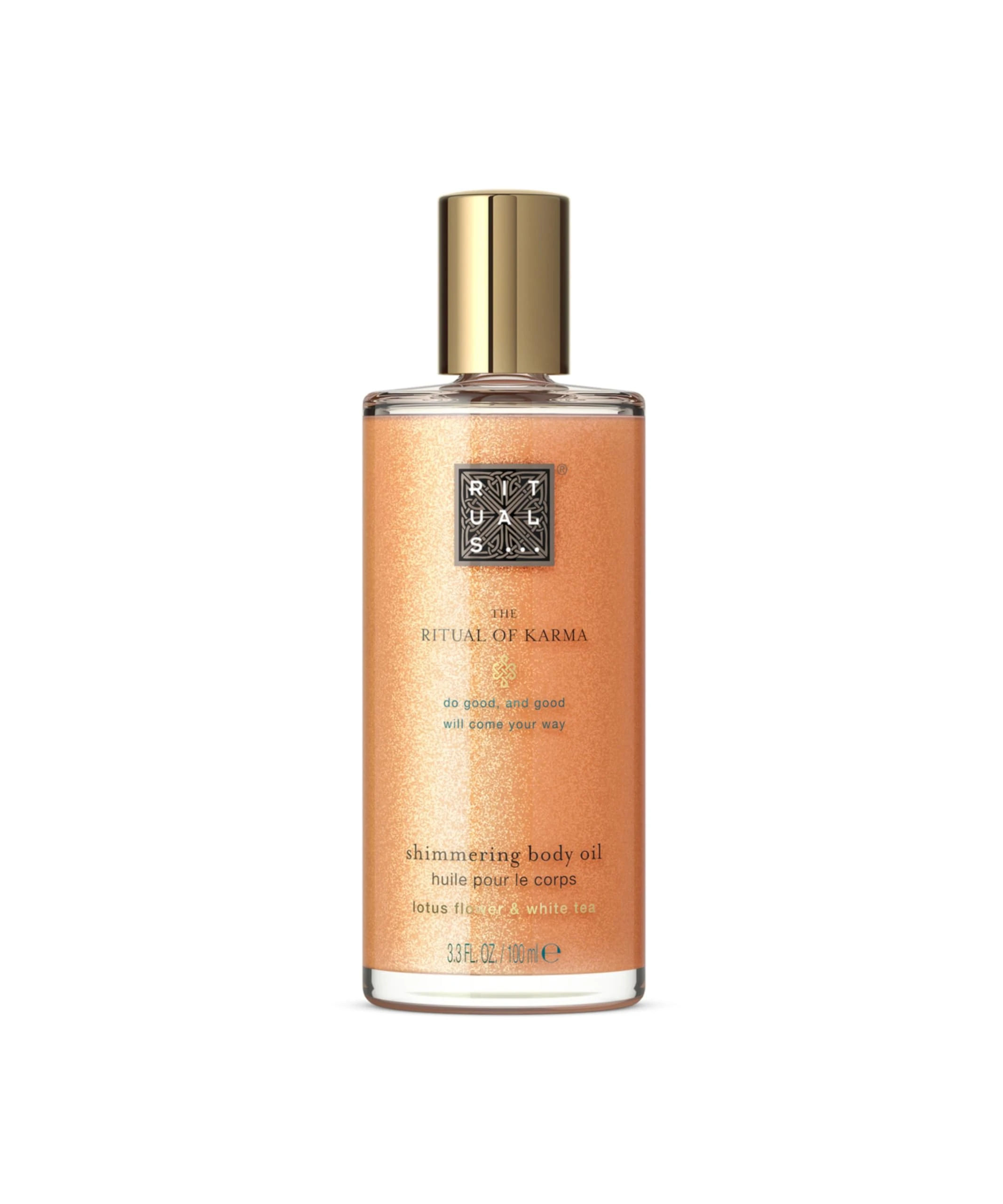 Amazon.com : Rituals The Ritual of Karma Shimmering Body Oil Unisex 3.3 oz : Beauty & Personal Care