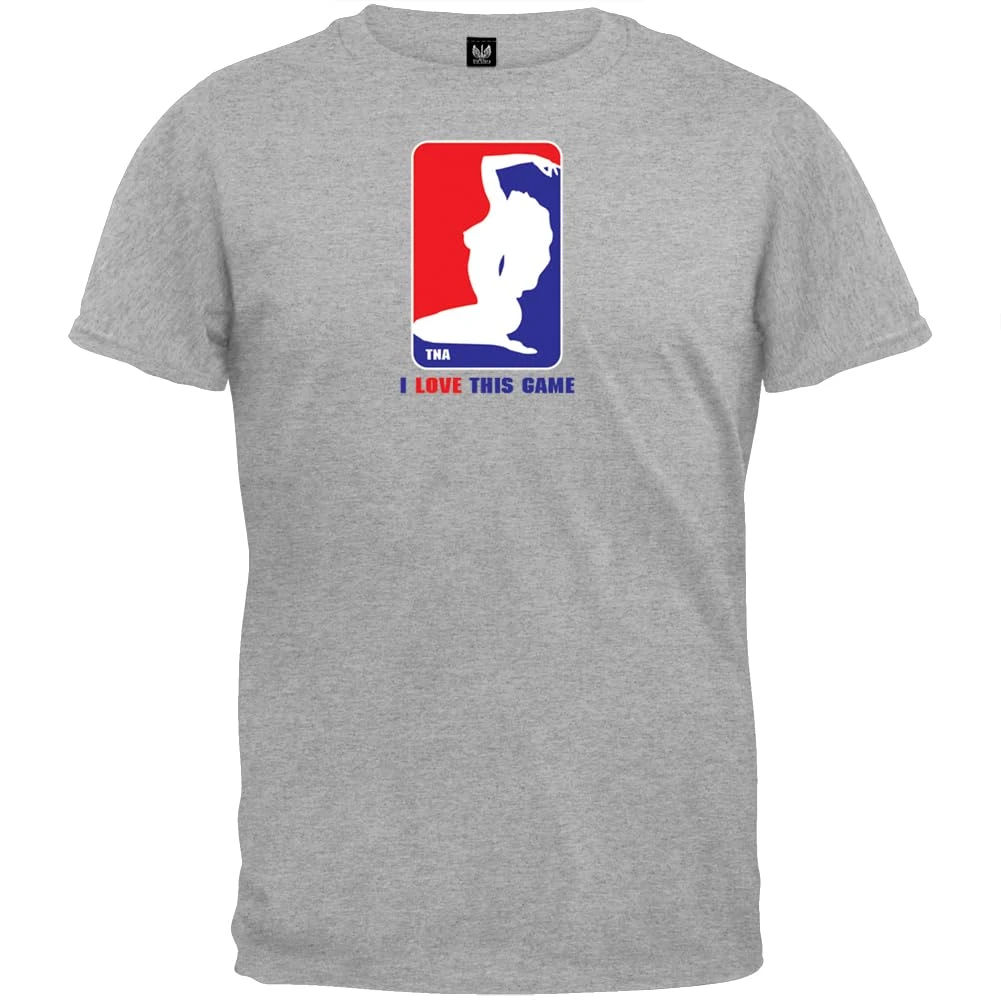 Amazon.com: Old Glory - Mens TNA T-Shirt Grey : Clothing, Shoes & Jewelry