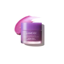 LANEIGE Lip Sleeping Mask: Nourish, Hydrate, Vitamin C, Murumuru & Shea Butter, Antioxidants, Flaky, Dry Lips