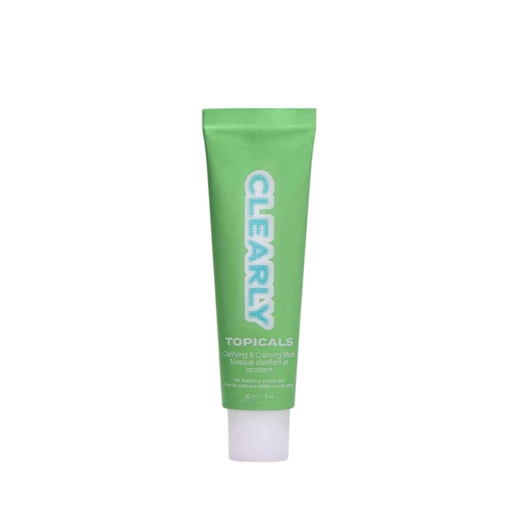 Amazon.com: Topicals Clearly Breakout, Clarifying + Calming Mask for Acne-Prone Skin | Reduces Breakouts & Redness | Clinical-Strength, Dual-Acid Formula with Hypochlorous Acid | Vegan, Cruelty-Free (2 oz) : Beauty & Personal Care