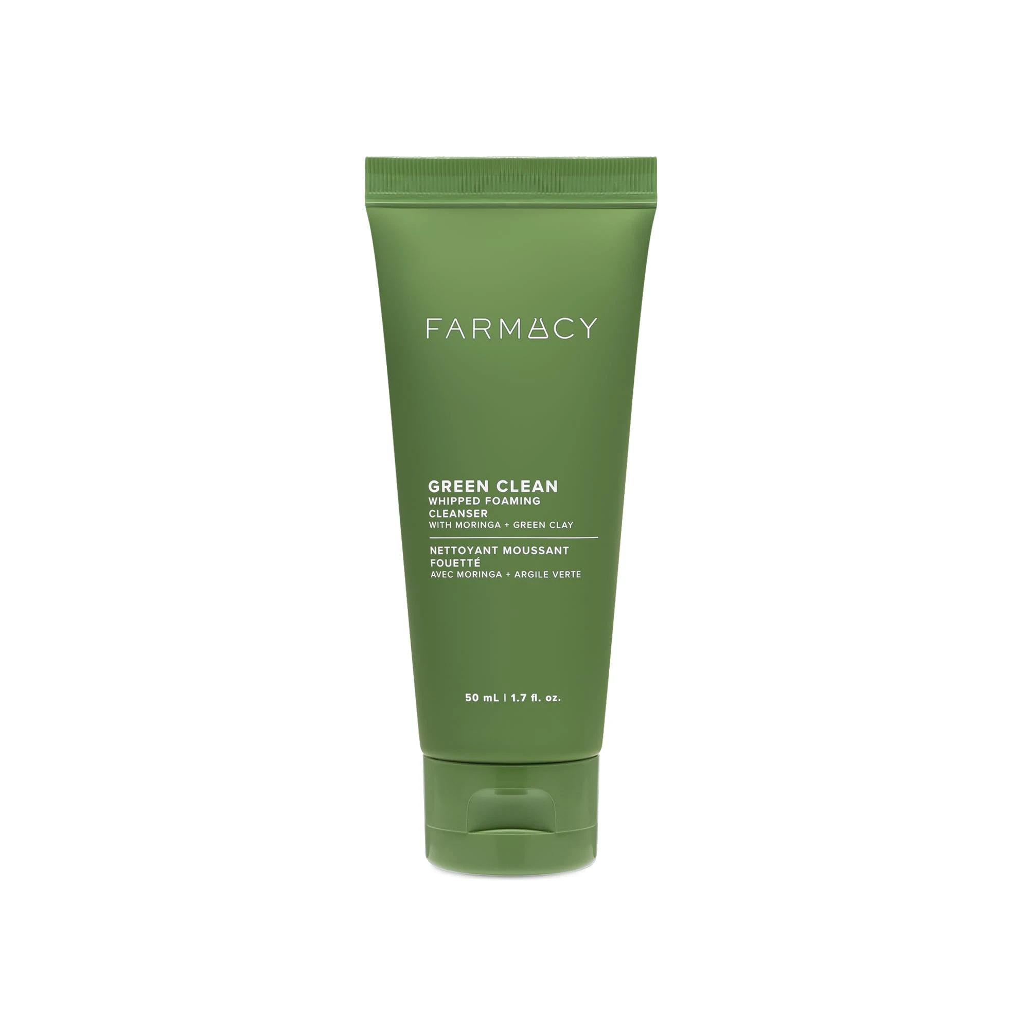 Amazon.com: Farmacy Foaming Face Wash for Oily Skin - Whipped Greens Oil-Free Gentle Facial Cleanser & Exfoliator - Infused with Green Clay to Remove Impurities, Control Oil & Maintain Skin Hydration (50ml) : Beauty & Personal Care