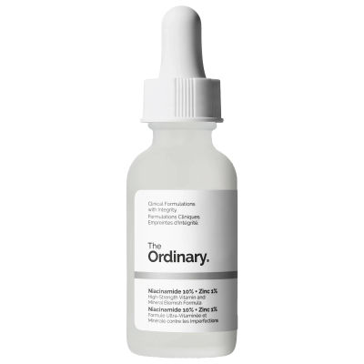 The Ordinary Niacinamide 10% + Zinc 1%, Smoothing Serum for Blemish-Prone Skin