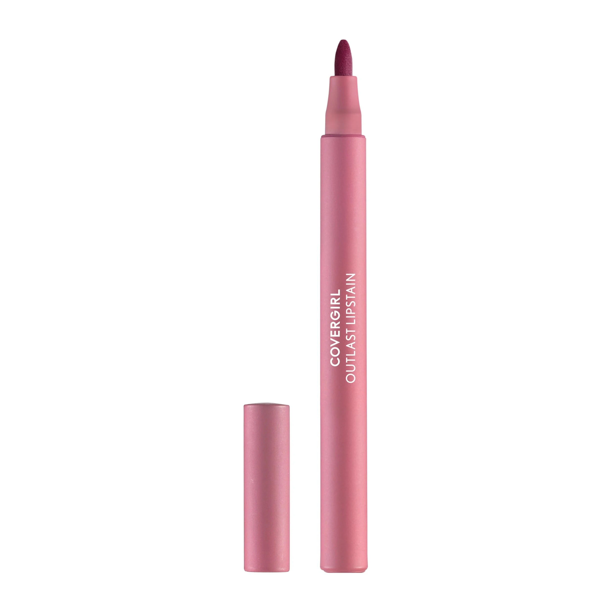 Amazon.com : Covergirl Outlast, 20 Admire, Lipstain, Smooth Application, Precise Pen-Like Tip, Transfer-Proof, Satin Stained Finish, Vegan Formula, 0.06oz : Beauty & Personal Care