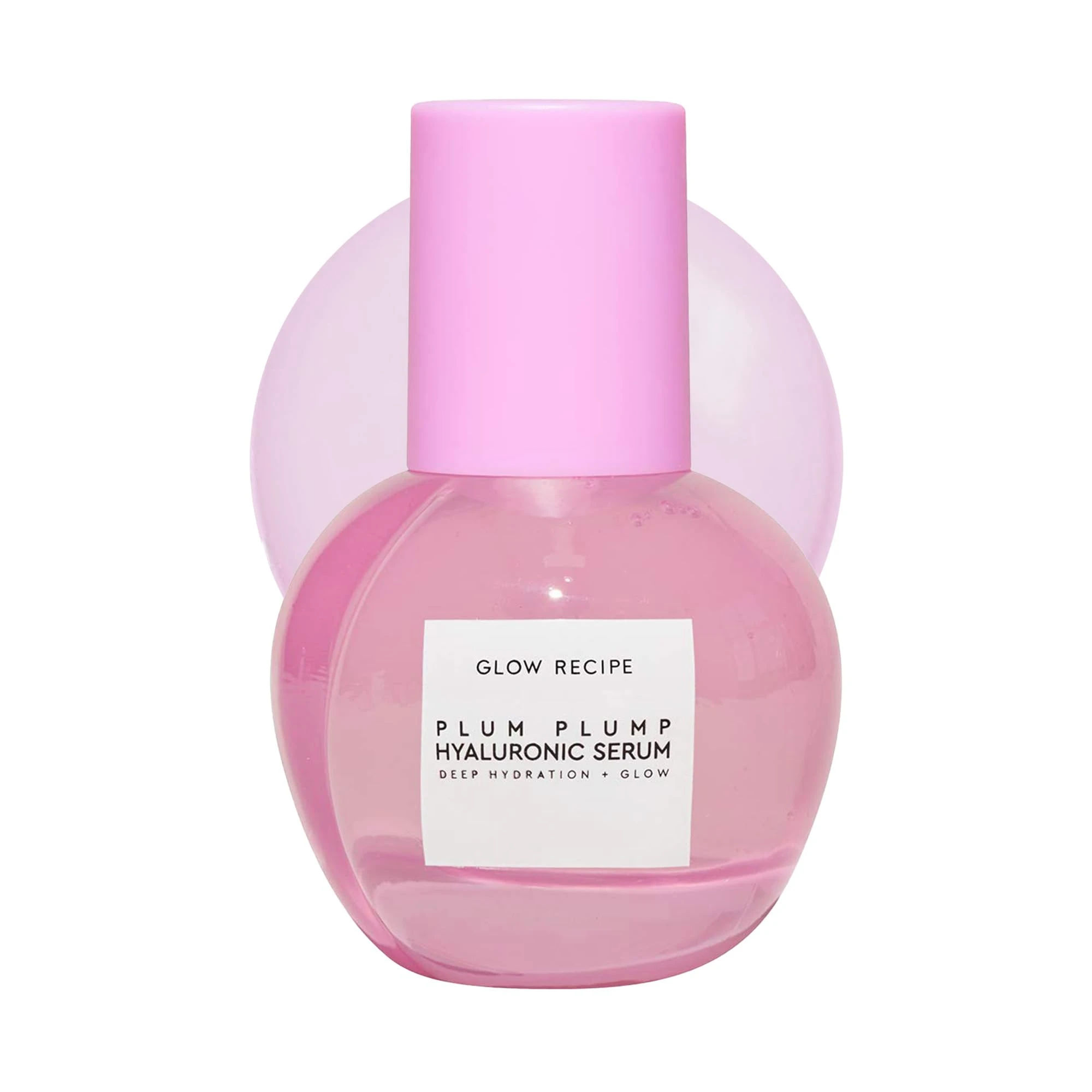 Amazon.com: Glow Recipe Plum Plumping & Hydrating Hyaluronic Acid Korean Skin Care Serum - Antioxidant Anti Aging Face Serum + Vitamin B5 for Lasting Skin Barrier Repair & Firming Lines & Wrinkles - Vegan, 30ml : Beauty & Personal Care