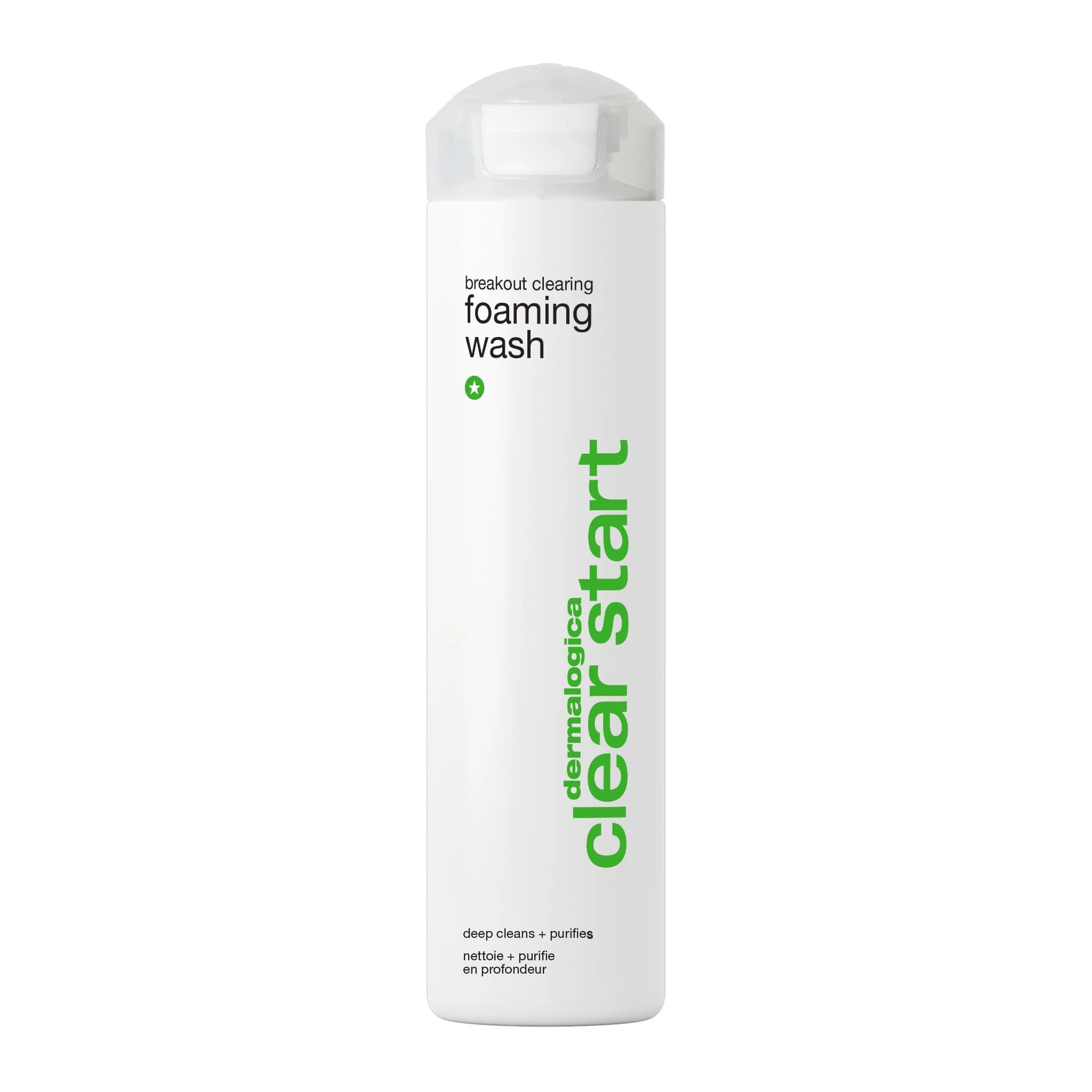 Amazon.com: Dermalogica Clear Start Breakout Clearing Foaming Wash - Acne Face Wash with Salicylic Acid & Tea Tree Oil - 10 fl oz : Beauty & Personal Care