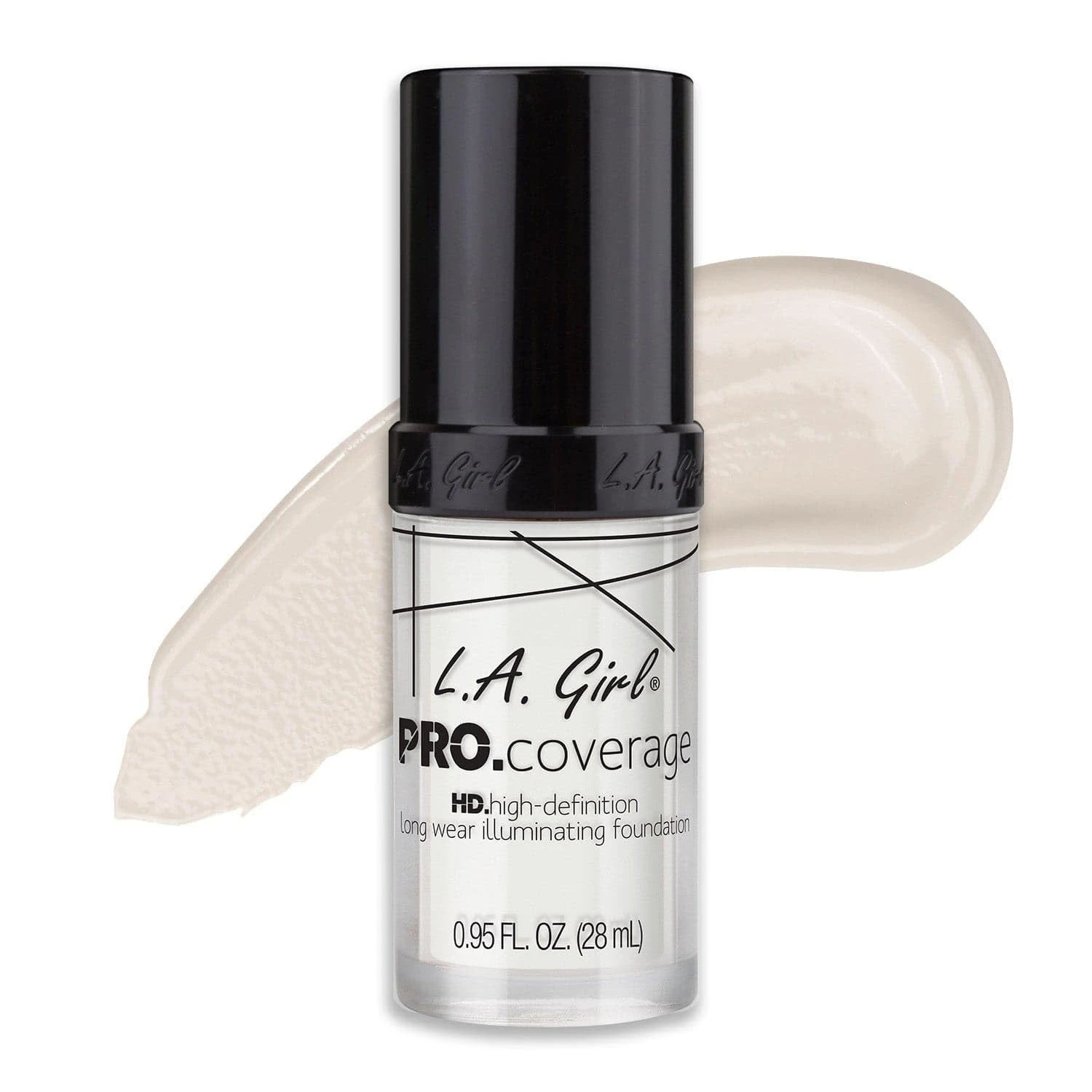 Amazon.com : L.A. Girl Pro Coverage Liquid Foundation, White, 0.95 Fl Oz : Beauty & Personal Care