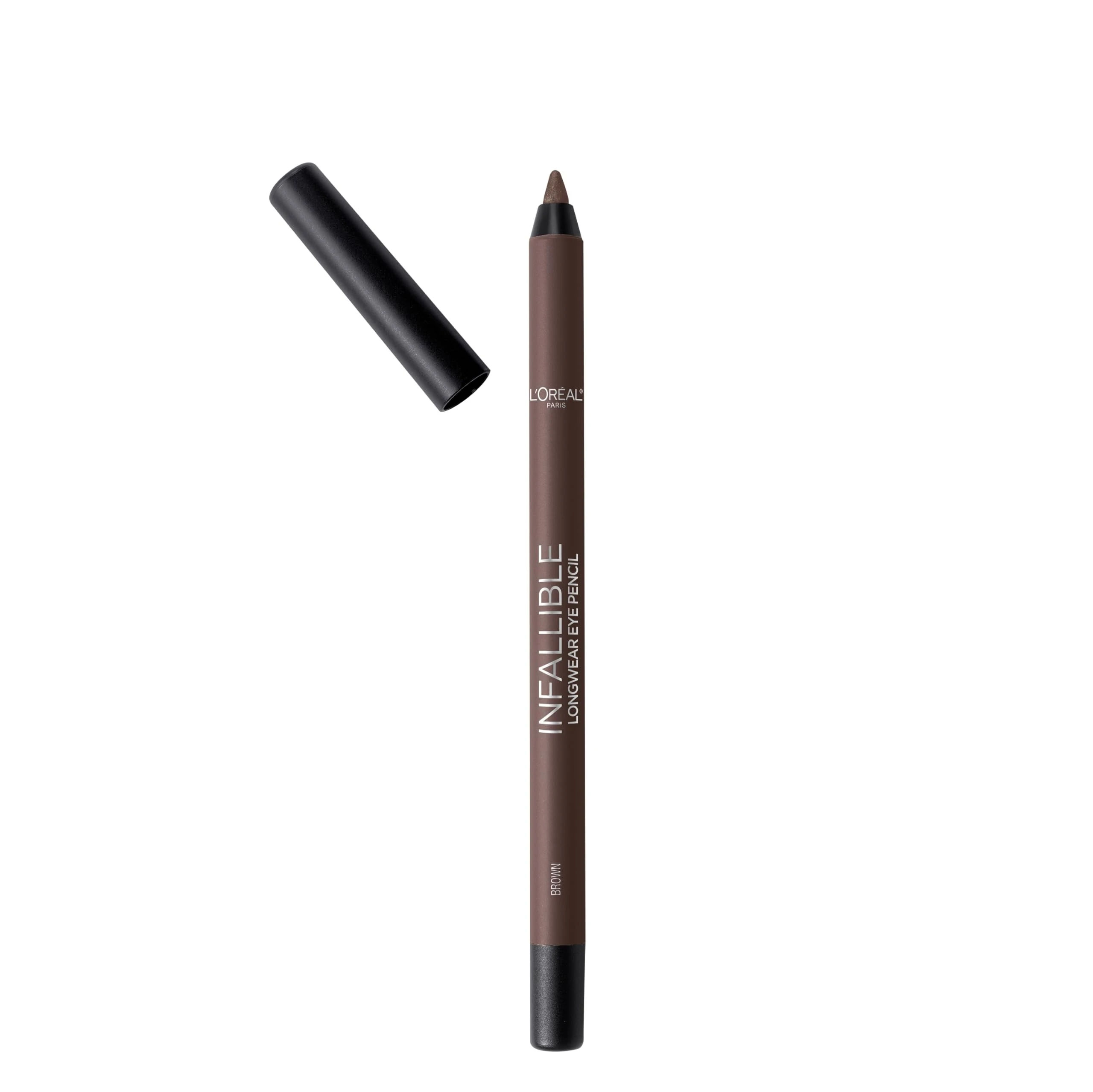 Amazon.com : L'Oreal Paris Makeup Infallible Pro-Last Pencil Eyeliner, Waterproof and Smudge-Resistant, Glides on Easily to Create any Look, Brown, 0.042 oz. : Beauty & Personal Care
