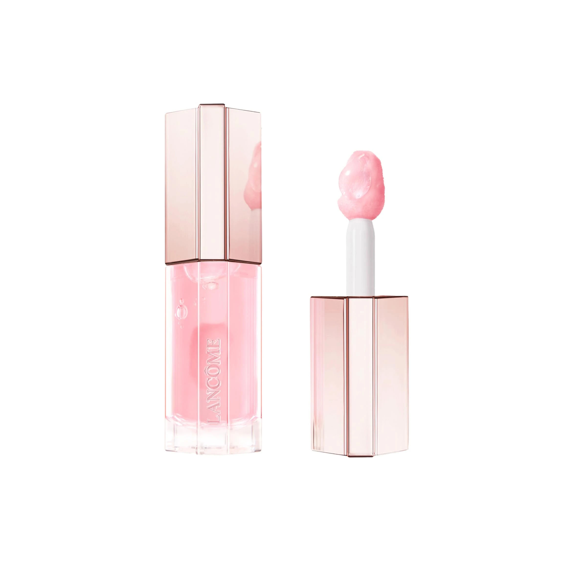 Amazon.com: Lancôme Lip Idôle JuicyTreat Oil-in-Gloss -24HR Hydrating Gloss with Squalane for Instant Shine - 10 PINK ÔH LA LA : Beauty & Personal Care