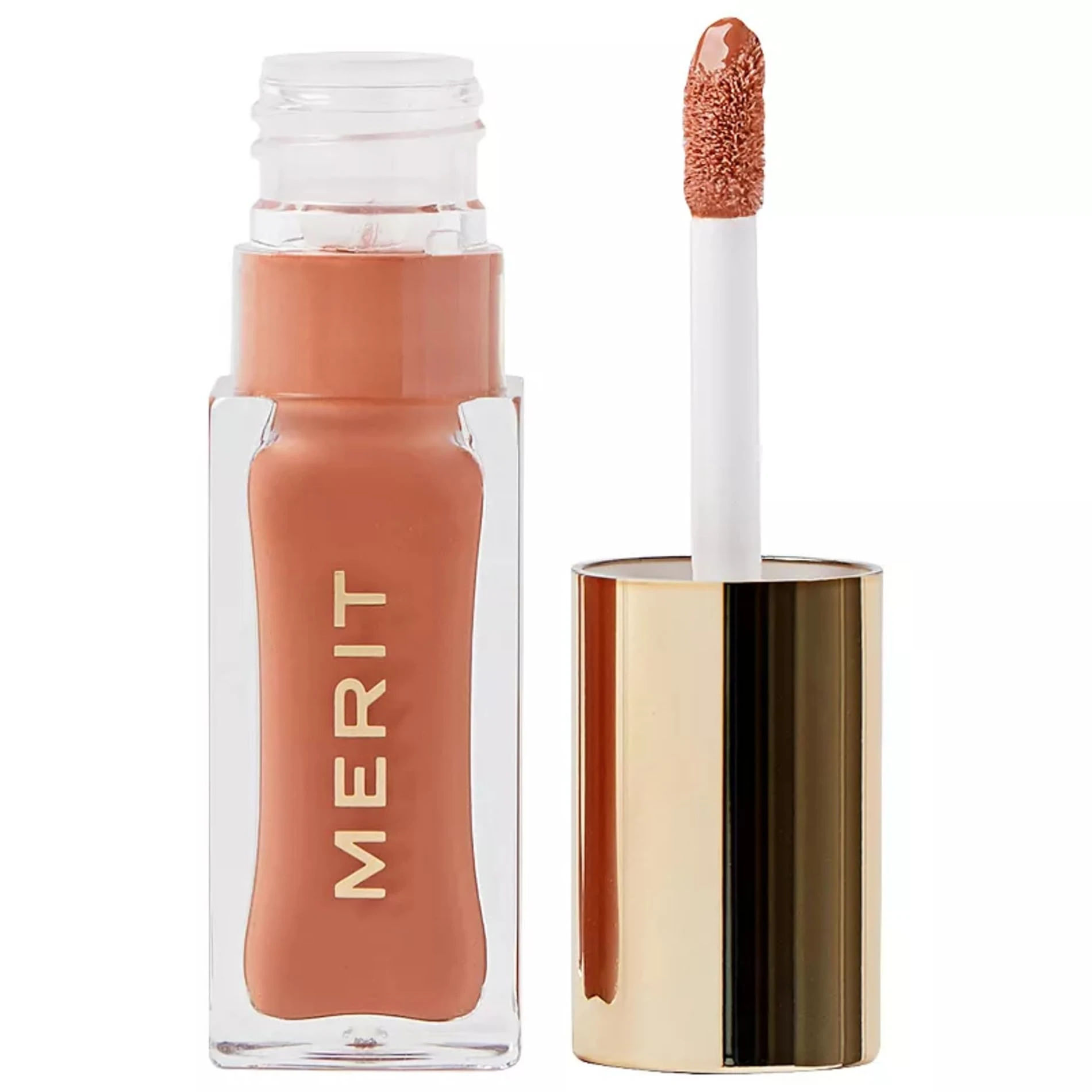 Amazon.com : Merit Shade Slick Classics Tinted Lip Oil - Au Naturel - Warm Blush : Beauty & Personal Care