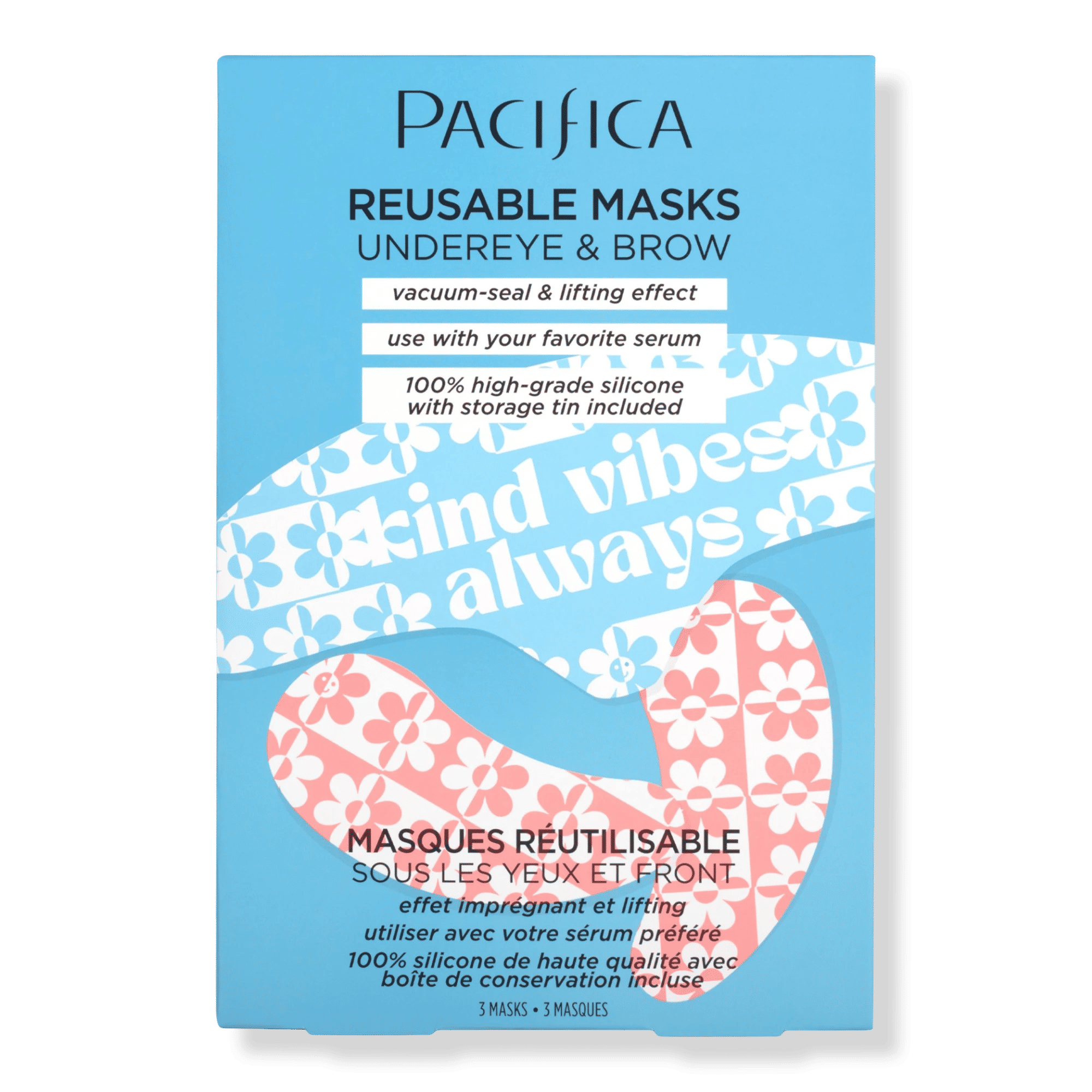 Reusable Under Eye + Brow Mask Set