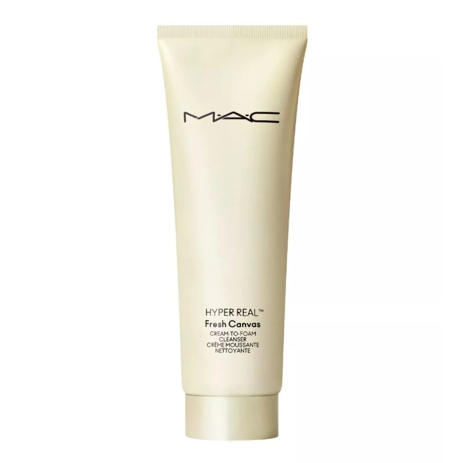 Amazon.com: M.A.C Cosmetics Hyper Real Fresh Canvas Cream-To-Foam Cleanser - 4.2 fl oz / 125 mL : Beauty & Personal Care