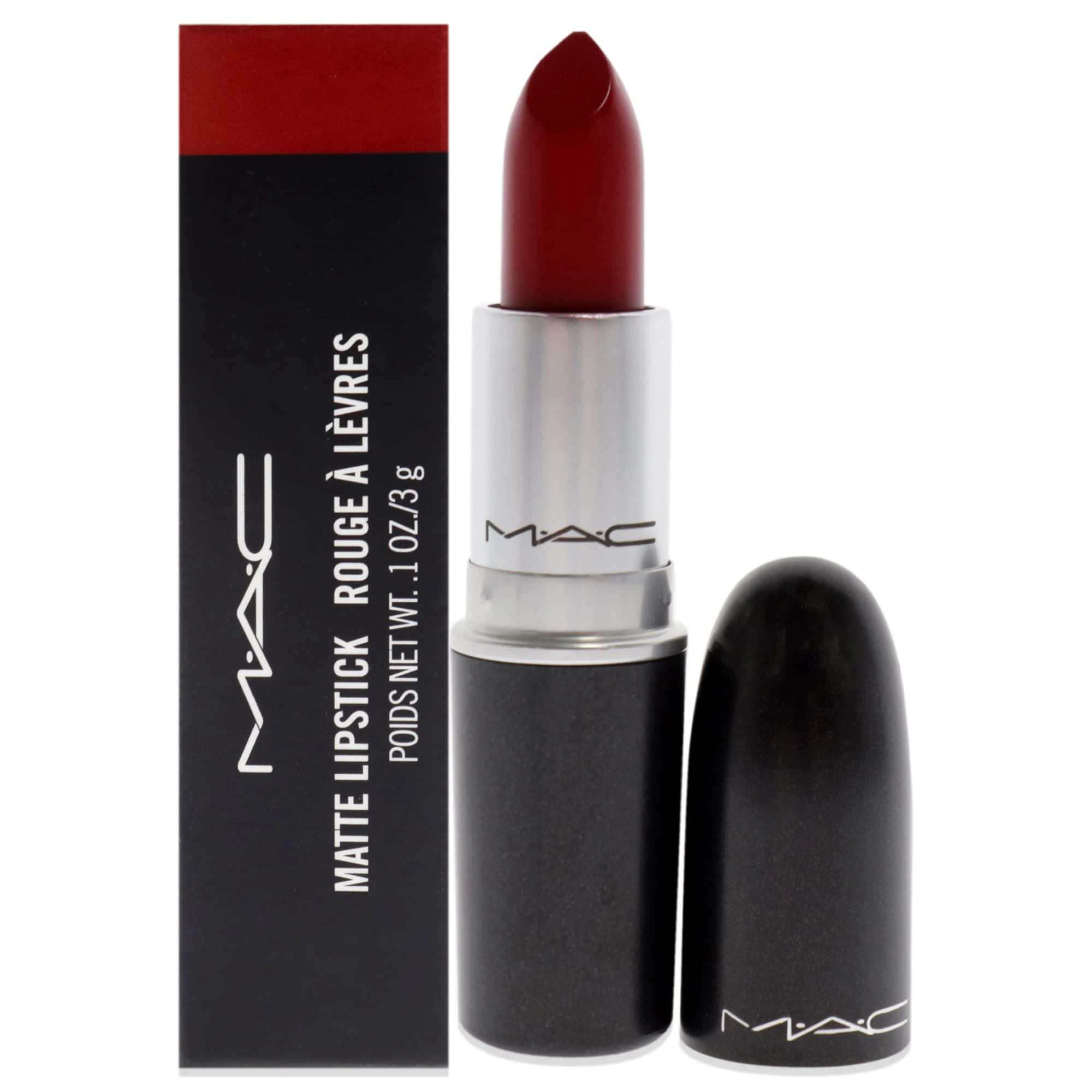 Amazon.com : MAC Matte Lipstick - 612 Russian Red Lipstick Women 0.1 oz : Beauty & Personal Care