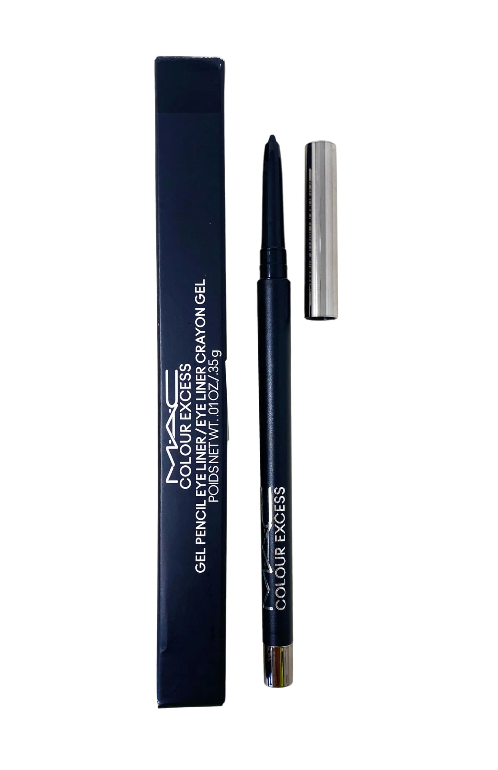 Amazon.com : MAC Colour Excess Gel Pencil Eye Liner - Glide Or Die (Carbon black) .01 oz / .35 g : Beauty & Personal Care