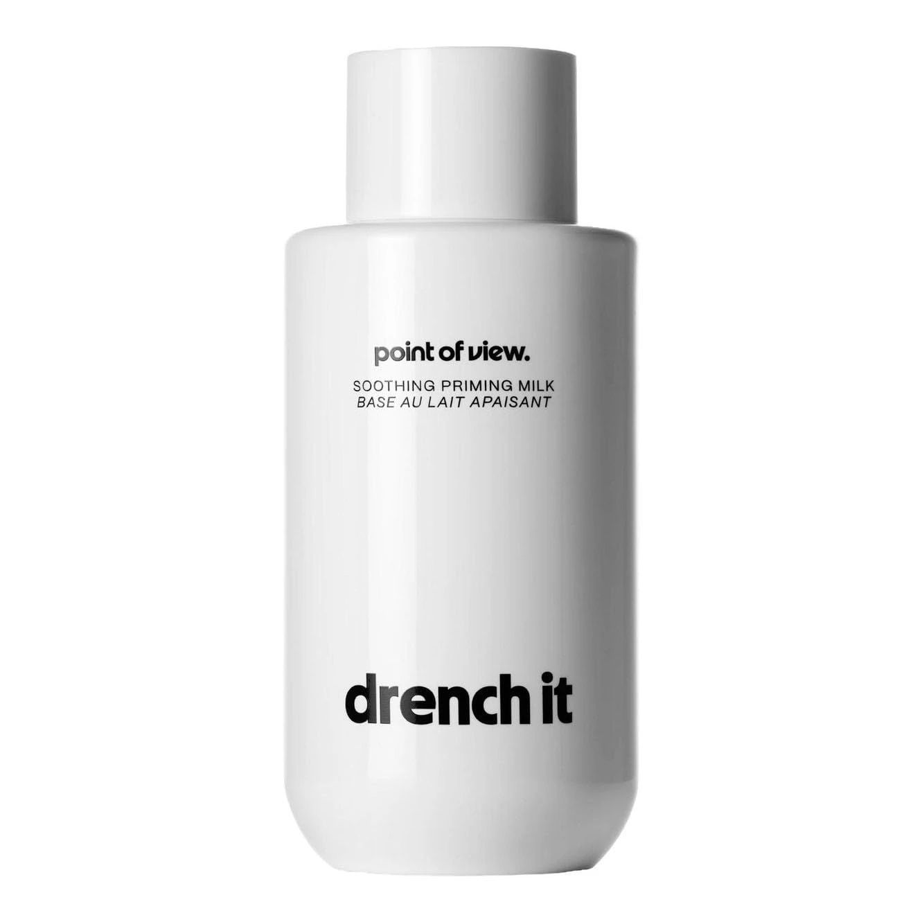 POV beauty - Drench it Soothing Hydrating Priming Milk - Lightweight Makeup Primer That Preps, Smooths & Nourishes Skin for a Dewy, Long-Lasting Makeup Base - (5.07 fl. oz)