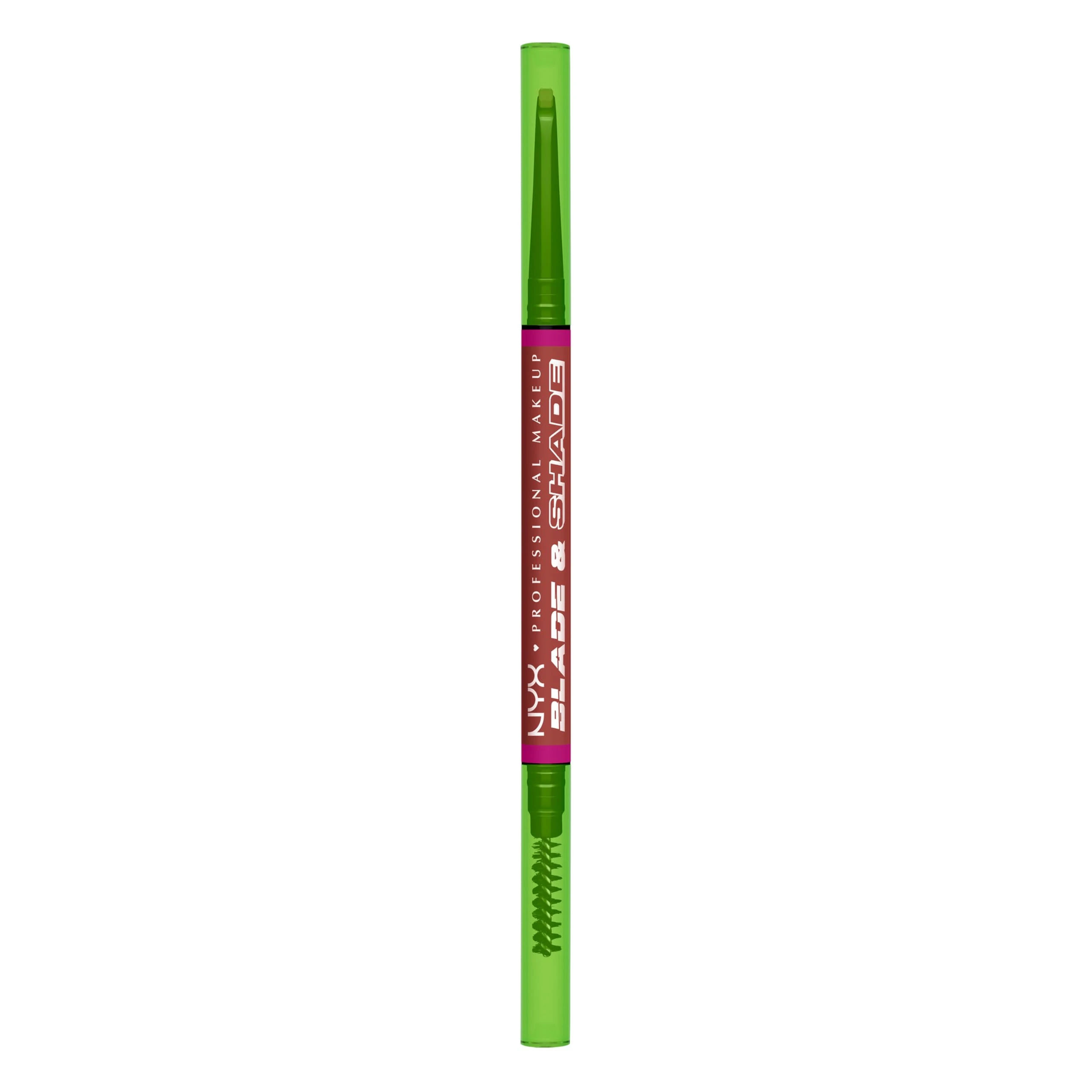 Amazon.com : NYX PROFESSIONAL MAKEUP Blade & Shade Brow Pencil, Nano Mechanical Eyebrow Pencil, Up to 16HR Make Up Wear - Rich Auburn : Beauty & Personal Care