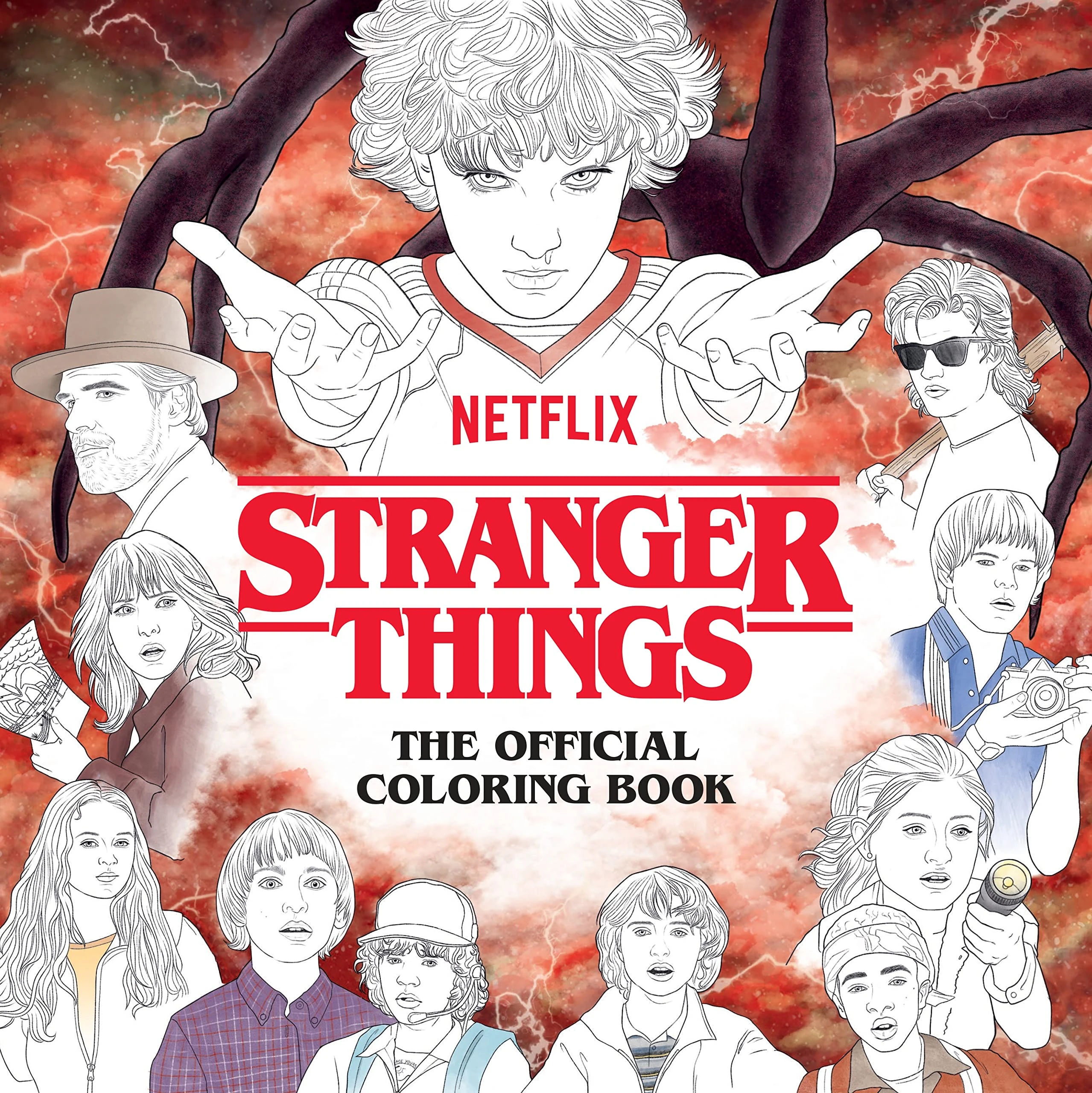 Amazon.com: Stranger Things: The Official Coloring Book: 9781984861665: Netflix: Books