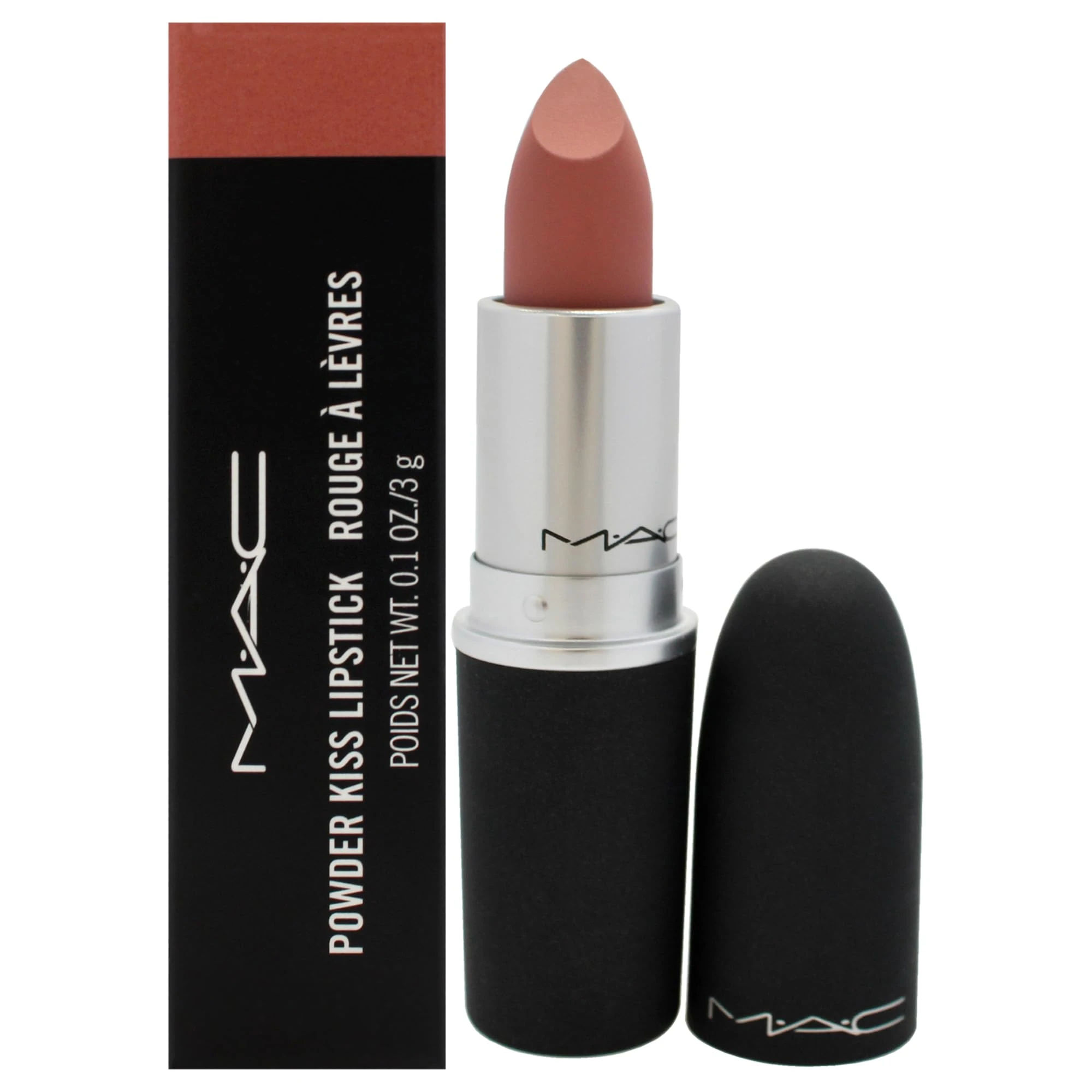Amazon.com : MAC Powder Kiss Lipstick - Ted for Women - 0.1 oz Lipstick : Beauty & Personal Care