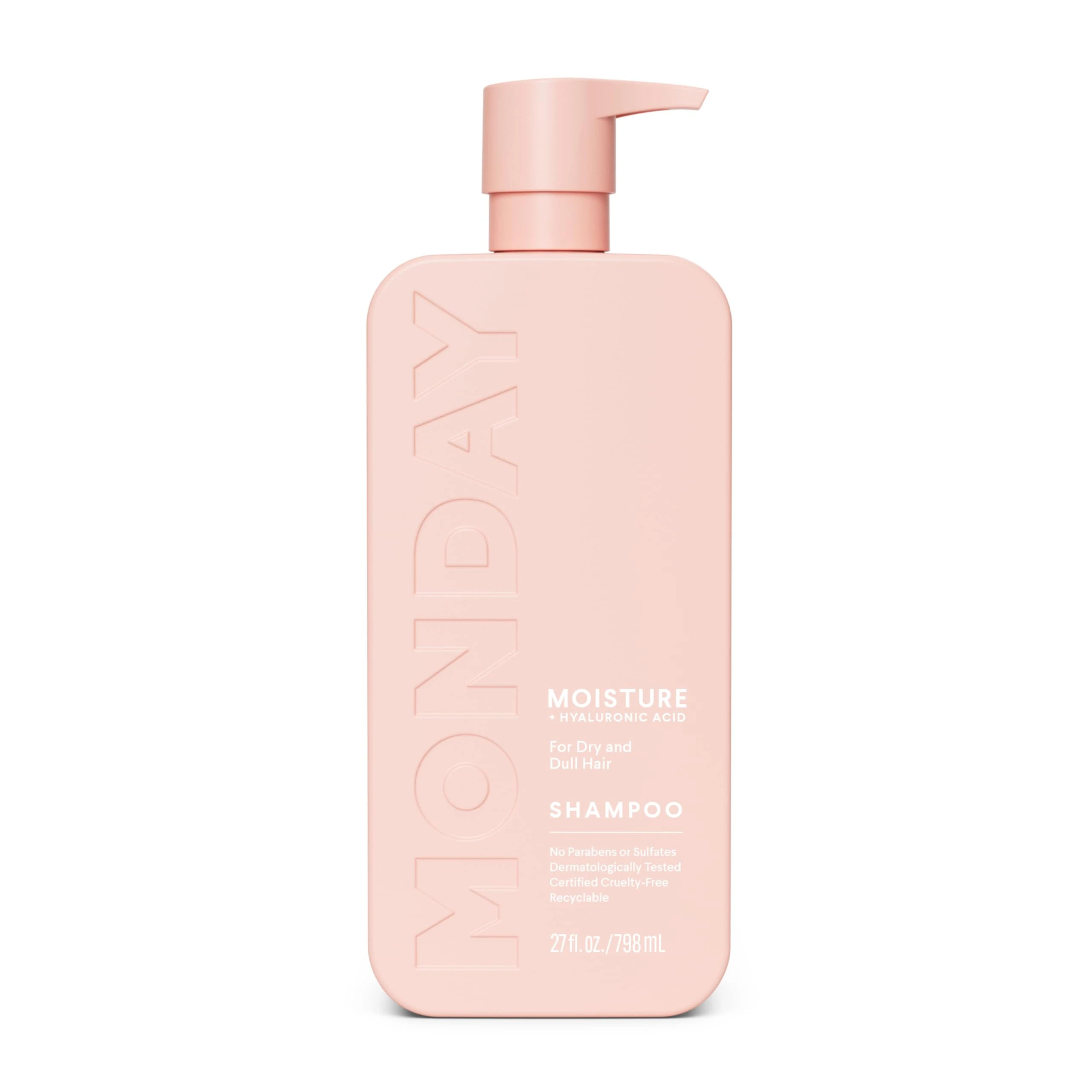 MONDAY HAIRCARE MOISTURE Shampoo with Hyaluronic Acid & Shea Butter for Dry & Dull Hair 798 mL