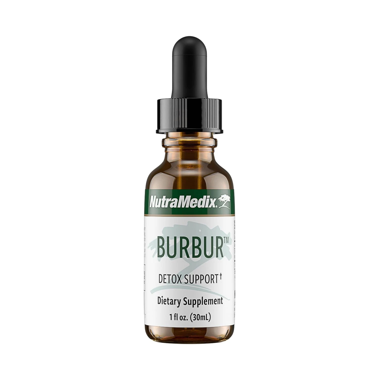 NutraMedix Burbur Supplement - Supports Full Body Detox Cleanse for Women & Men - Promote Antioxidant & Microbial Support - Herbal Tincture Made with Manayupa Leaf Extract (1oz / 30ml)