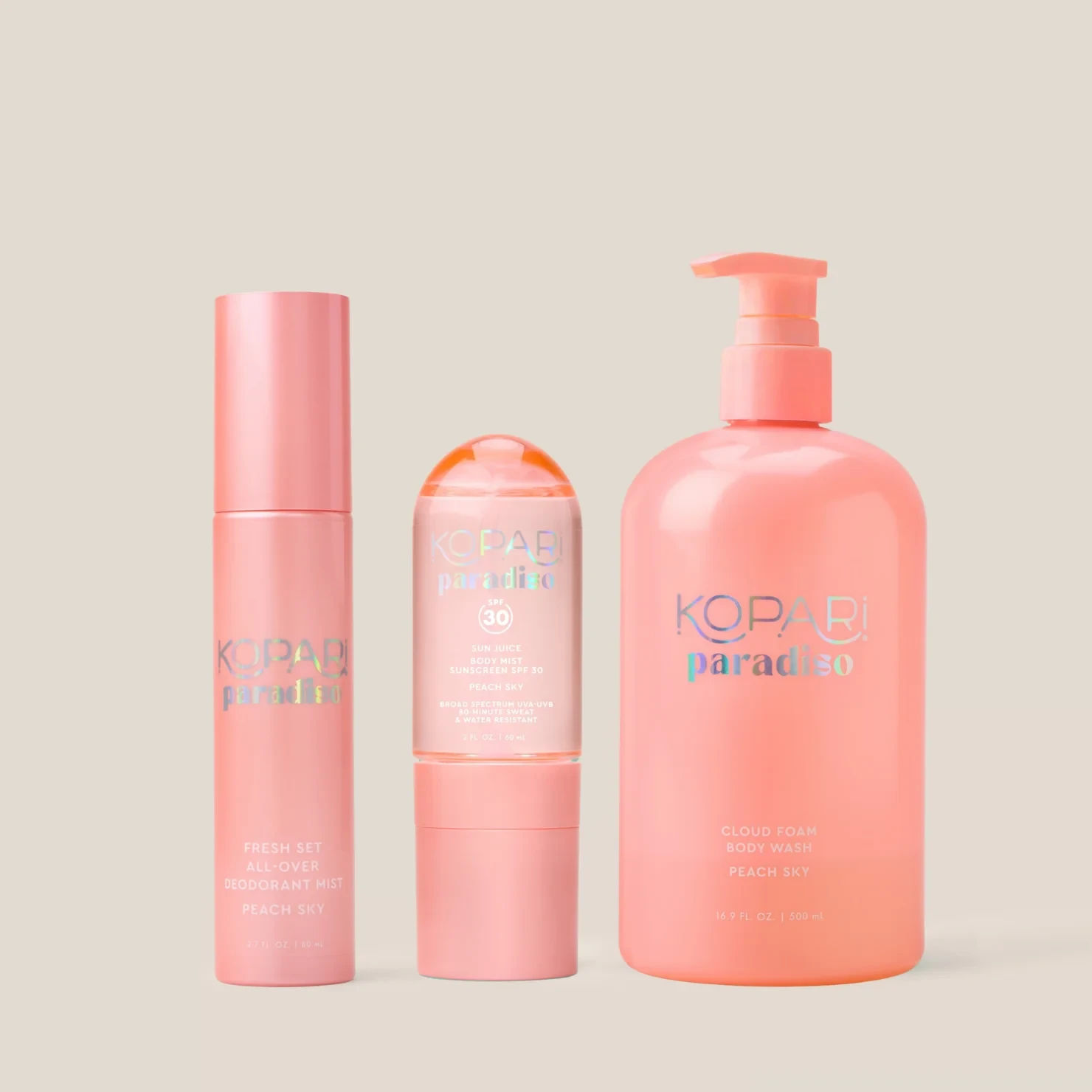 Bath & Body Works Pastel Skies 3 Fine Fragrance Mists with a Peach Gardenia Bar Soap