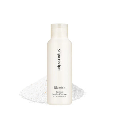 Papa Recipe Blemish Enzyme Cleansing Powder (1.7oz/50g) – Papain & Rice Powder-to-Foam Face Wash, Skin Radiance & Sebum Care, Gentle Exfoliation, Smoother Texture & Clearer Pores, Korean Skin Care