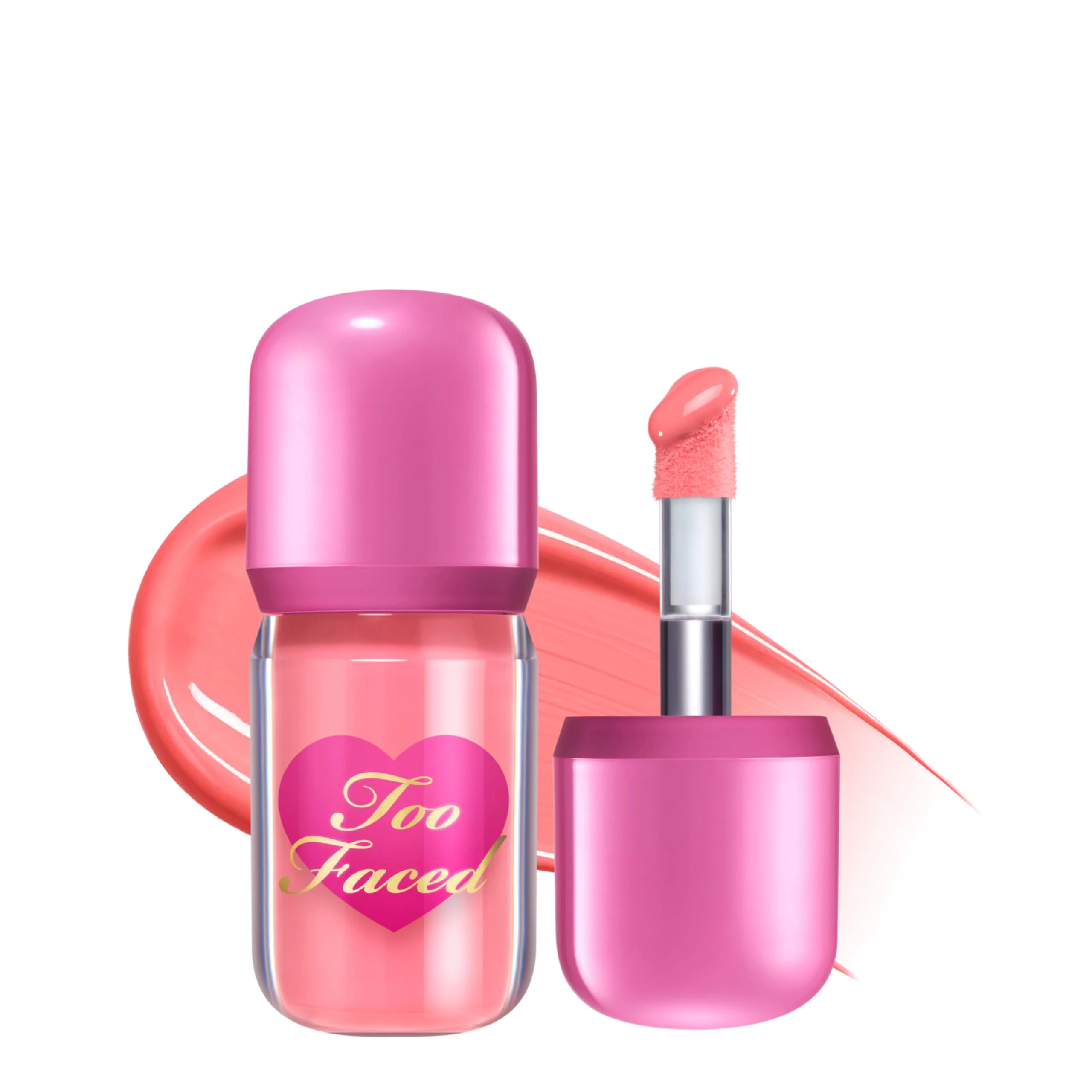 Too Faced Love Flush Blush Glowing Liquid Blush | Liquid Blush, Blendable, Luminous Blush that leaves a Flush of Color | Layer over makeup or wear alone for a natural look