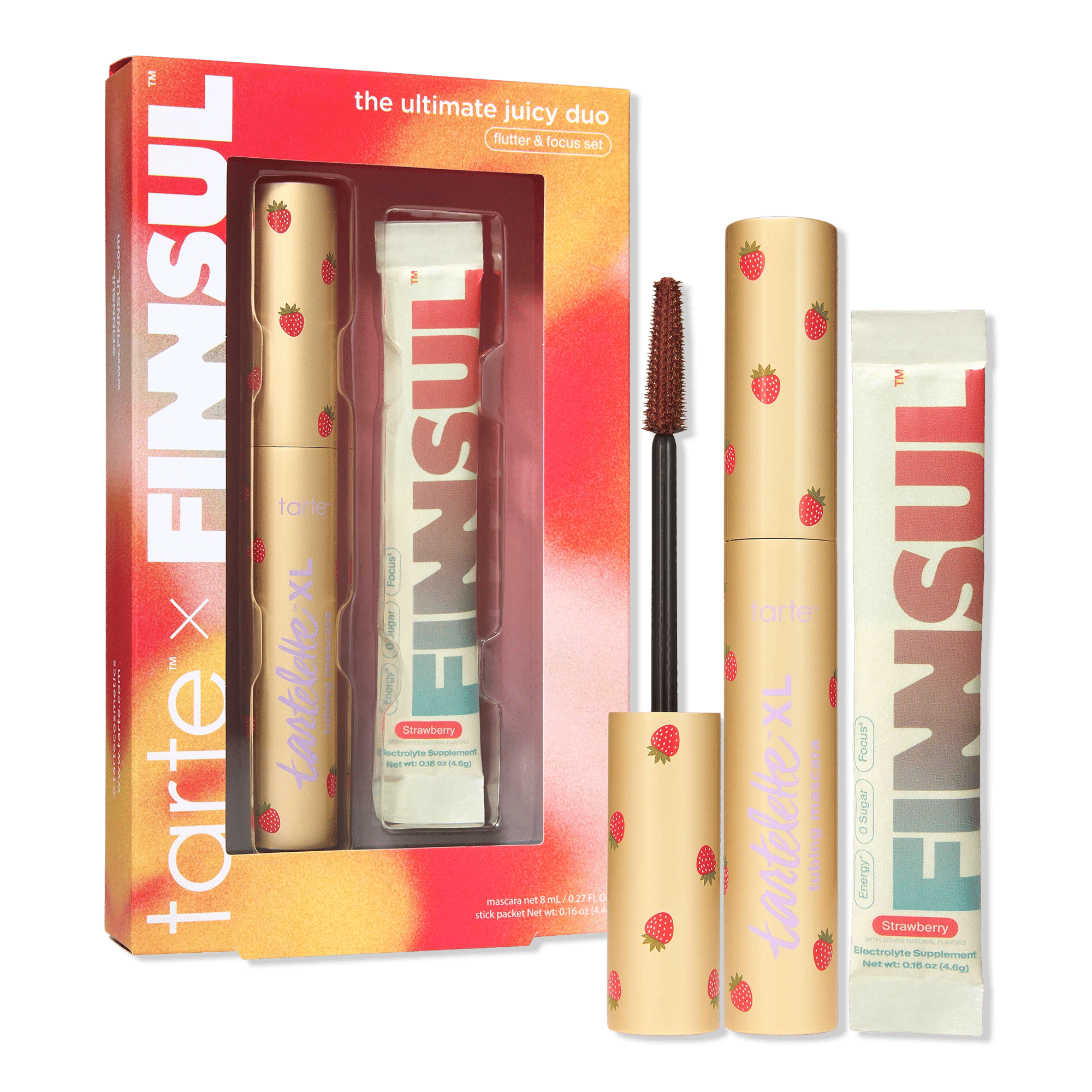 tarte X FINNSUL The Ultimate Juicy Duo Flutter & Focus Set