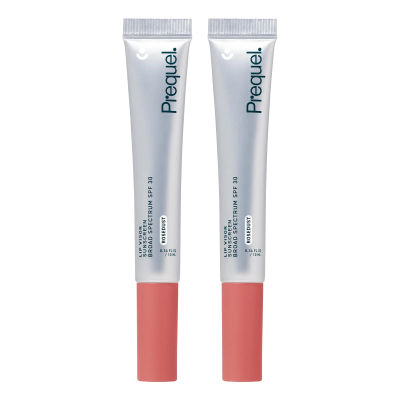 Prequel Skin Lip Visor, Tinted Lip Balm with SPF 30 PA+++. Rosedust, Mint Flavor, Rosy Nude Shade with Non-Sticky Finish – Moisturizing Semi Gloss Balm Sunscreen for Daily Use - 2 Pack