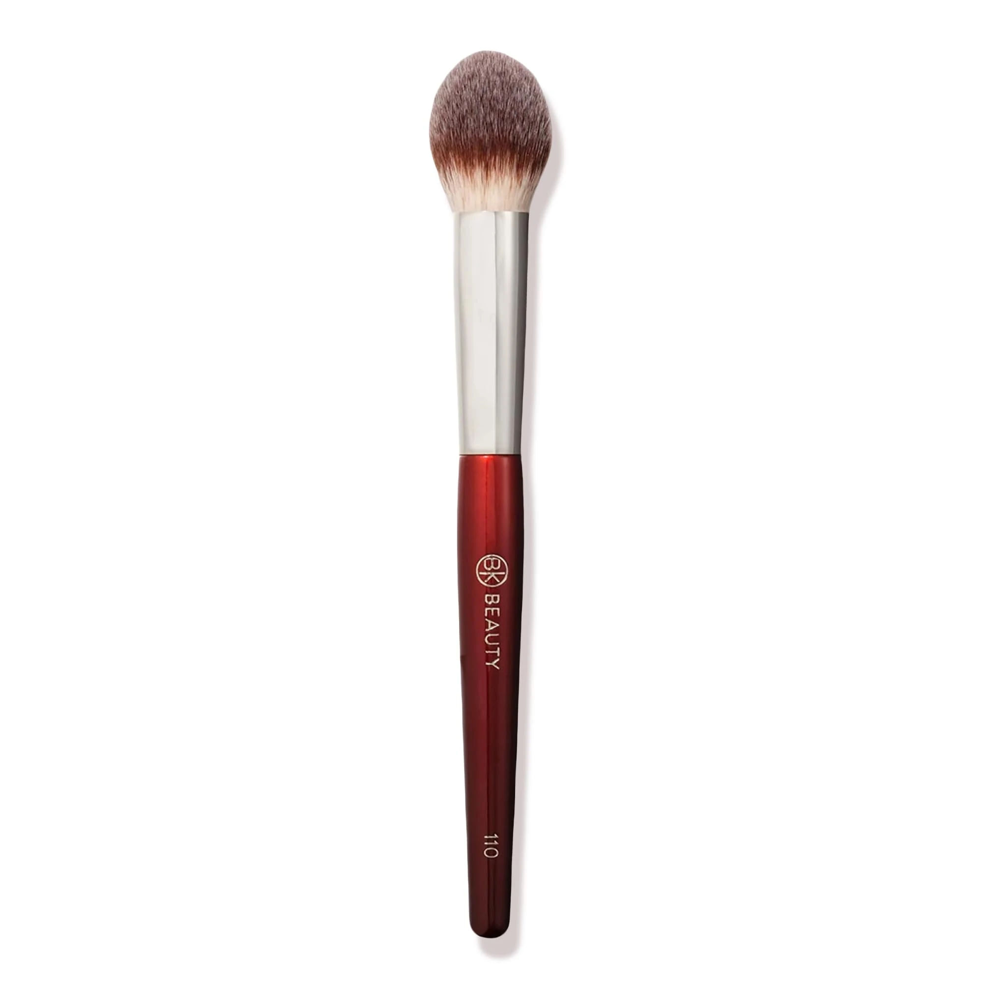 BK BEAUTY 110 LARGE CONCEALER BRUSH – Dense Tapered Under-Eye Concealer Brush for Quick Blending, Full Coverage Finish, No Product Absorption
