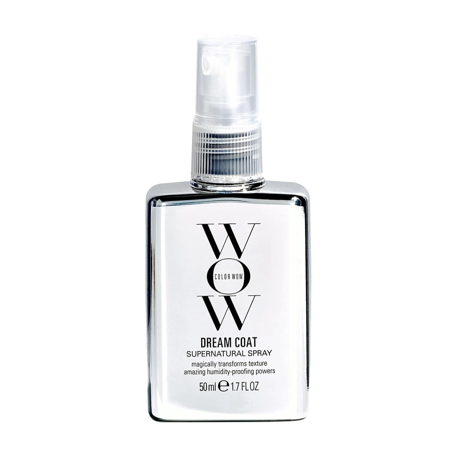 COLOR WOW Dream Coat Anti-Humidity Treatment Spray – Anti-Frizz Hair Smoothing Spray with Built-in Heat Protectant, Award-Winning Leave In Treatment for Glassy Smooth, Shiny Styles up to 3-4 Washes