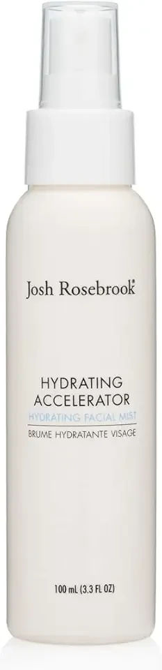 Josh Rosebrook Hydrating Accelerator Moisturizing Facial Mist - Refreshing & Lightweight Antioxidant Toner - Natural Facial Spray for All Skin Types Including Mature and Acne Prone - 100mL - 3.3 Oz