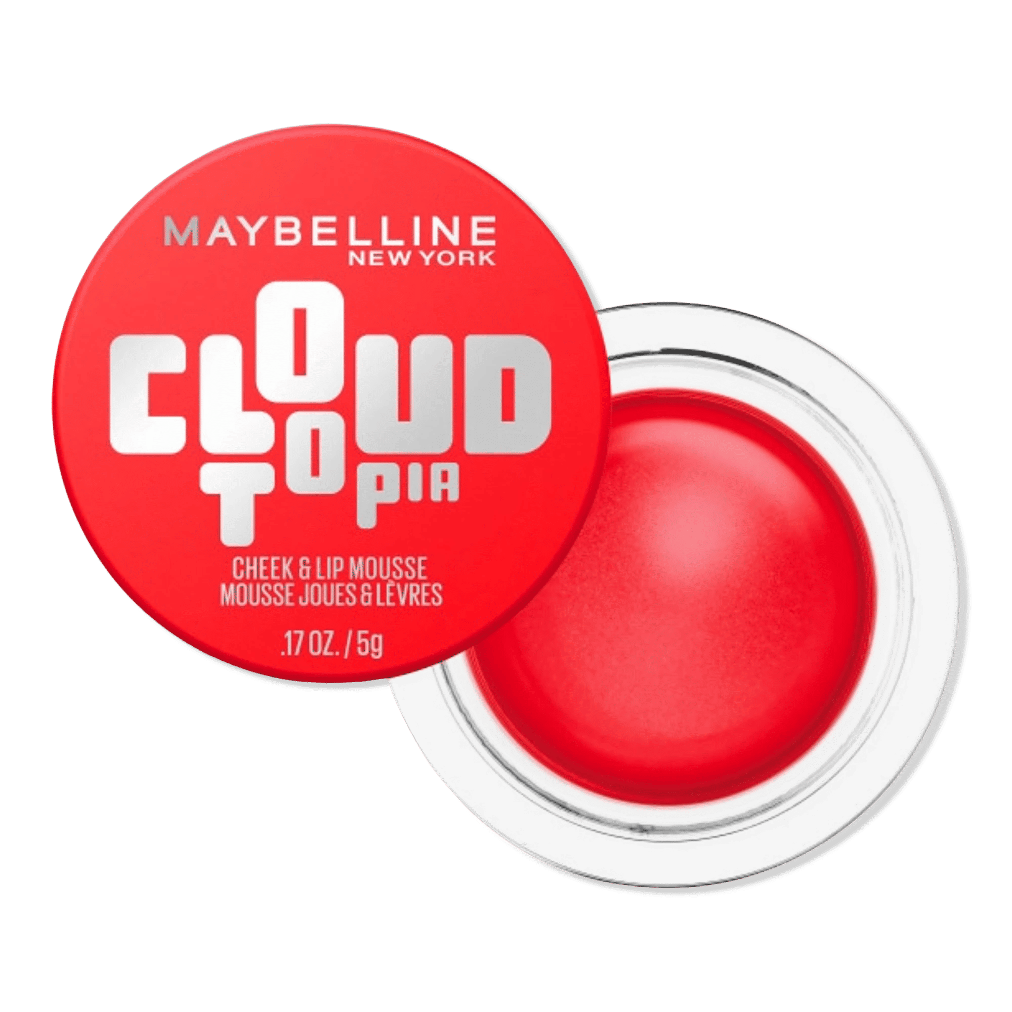 Cloudtopia Cheek and Lip Mousse - Divine Crimson