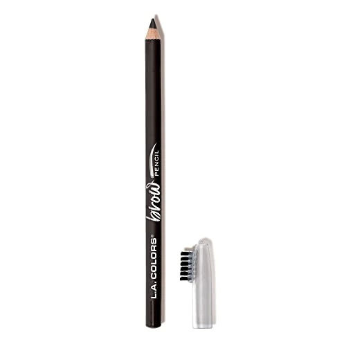 L.A. COLORS On Point Brow Pencil, Soft Black CBP398