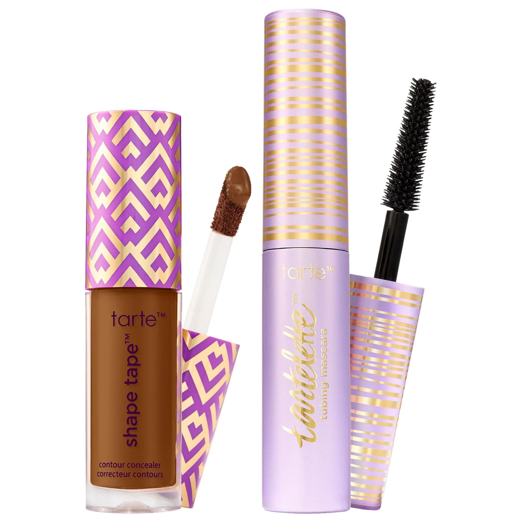 Mini Shape Tape Concealer + Tubing Mascara Set