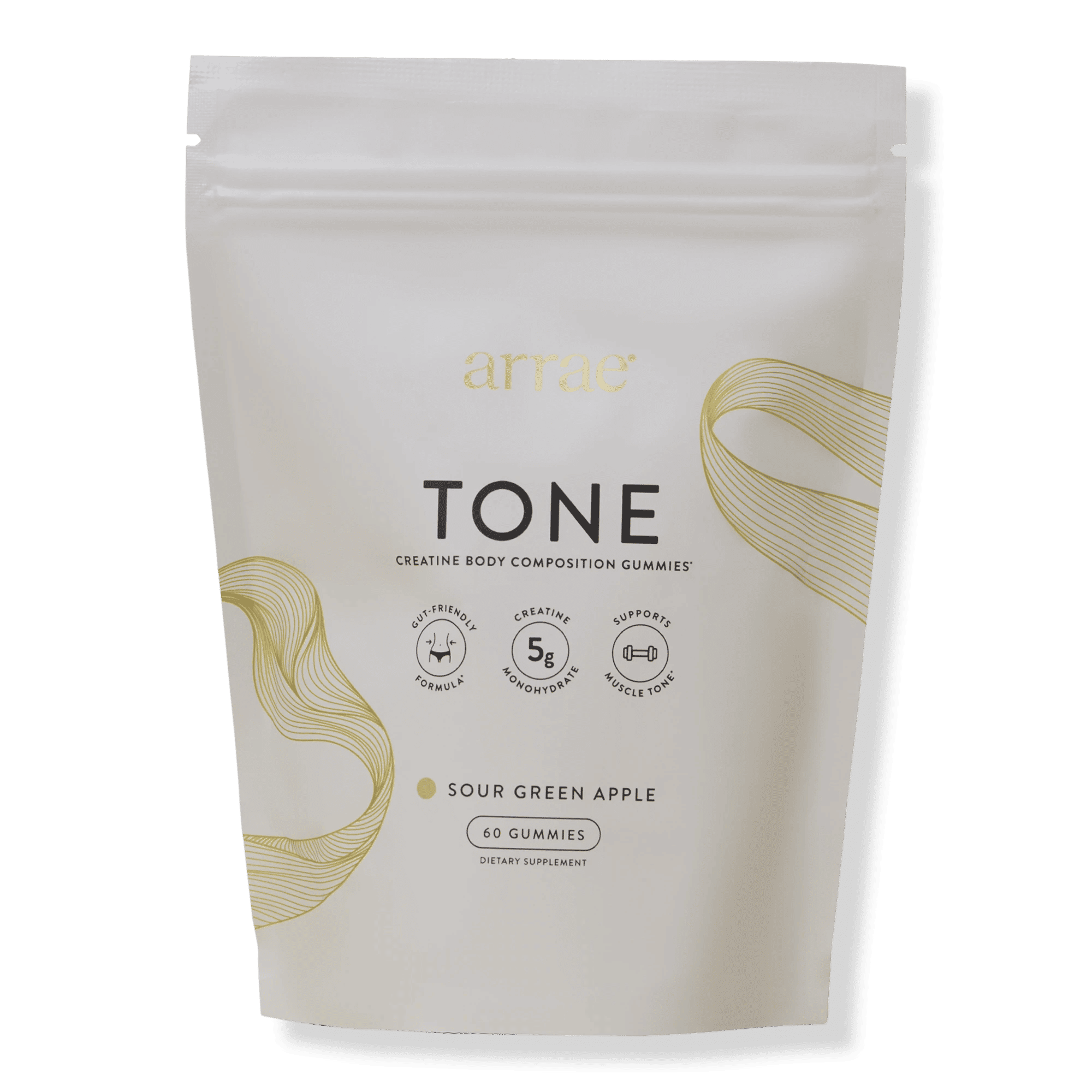 Tone: Creatine Body Composition Sour Green Apple Gummies