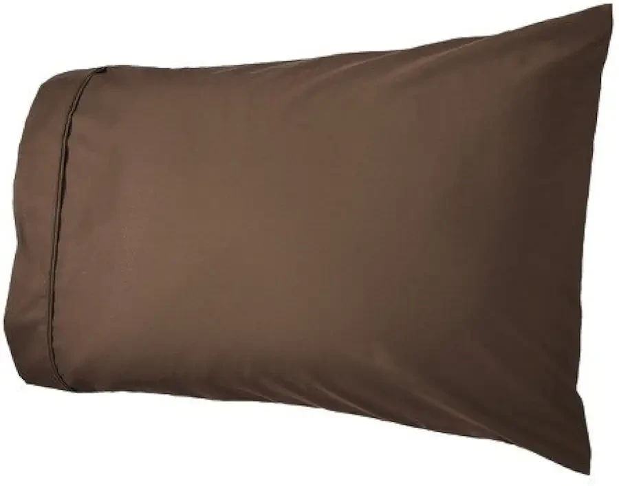 Performance 400 Thread Count Pillowcase Set Brown (Standard/Full)
