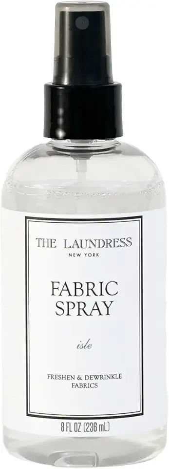 The Laundress Isle Fabric Spray, Wrinkle Release and Linen Spray, Upholstery Fabric Refresher, Coastal Inspired Scent, 8 Fl Oz