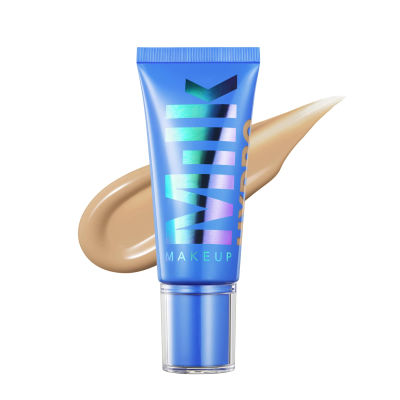 Milk Makeup Hydro Grip Hydrating Gel Skin Tint – 12HR Lightweight Buildable Coverage with Hyaluronic Acid for Natural Dewy Finish – Non-Comedogenic
